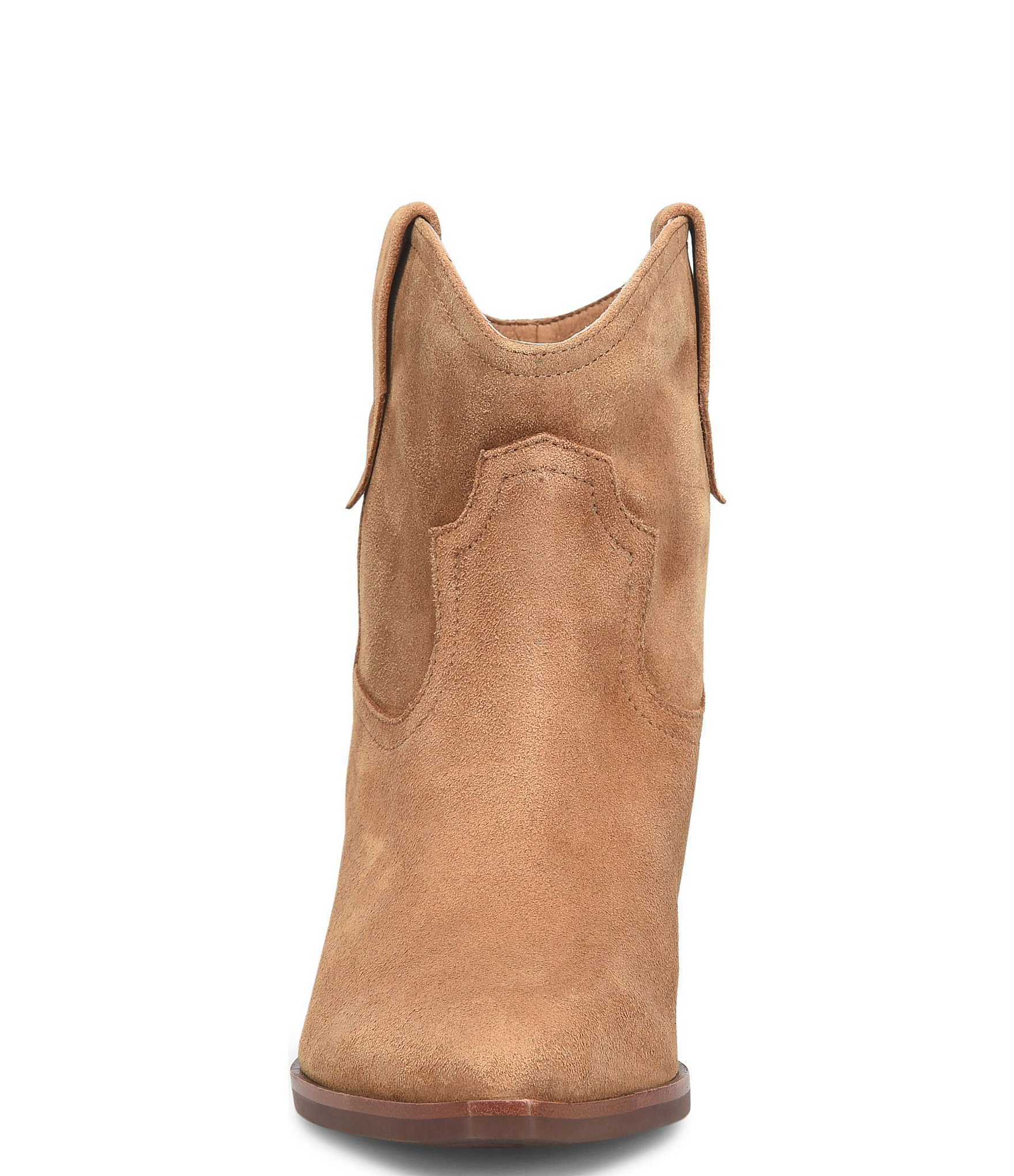 Sofft Cambridge Western Suede Pull Tab Booties