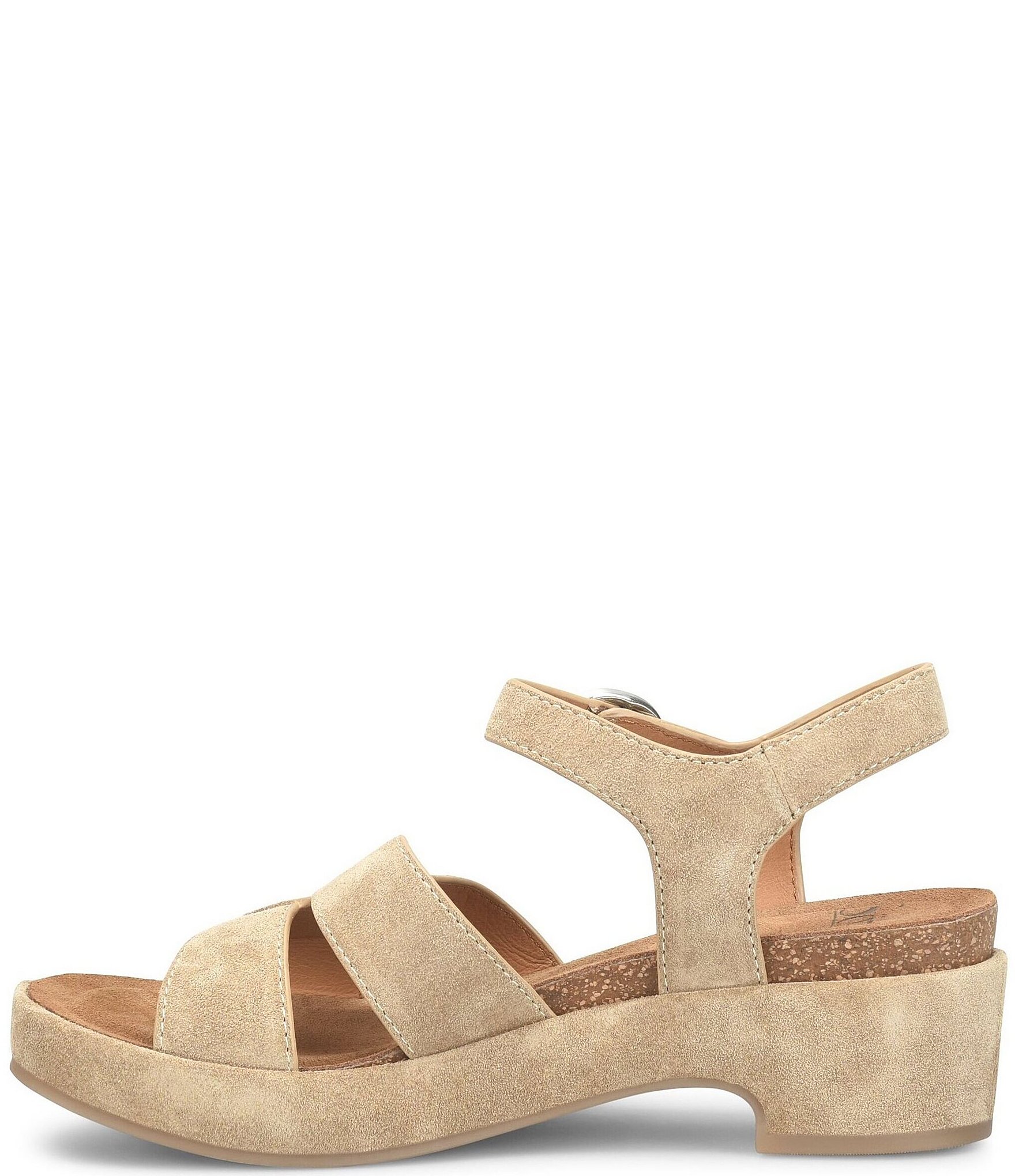 Sofft Capri Suede Wedge Sandals