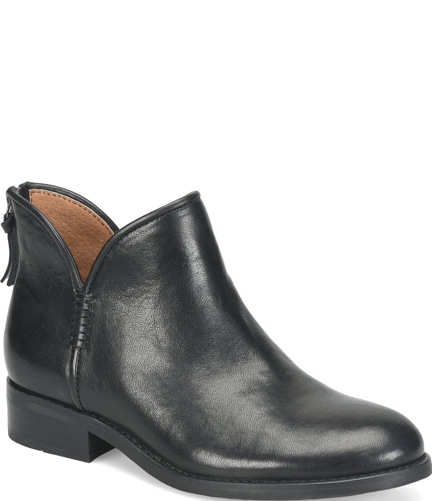 Sofft Desi Aqua Sofft Collection Leather Waterproof Whipstitch Booties