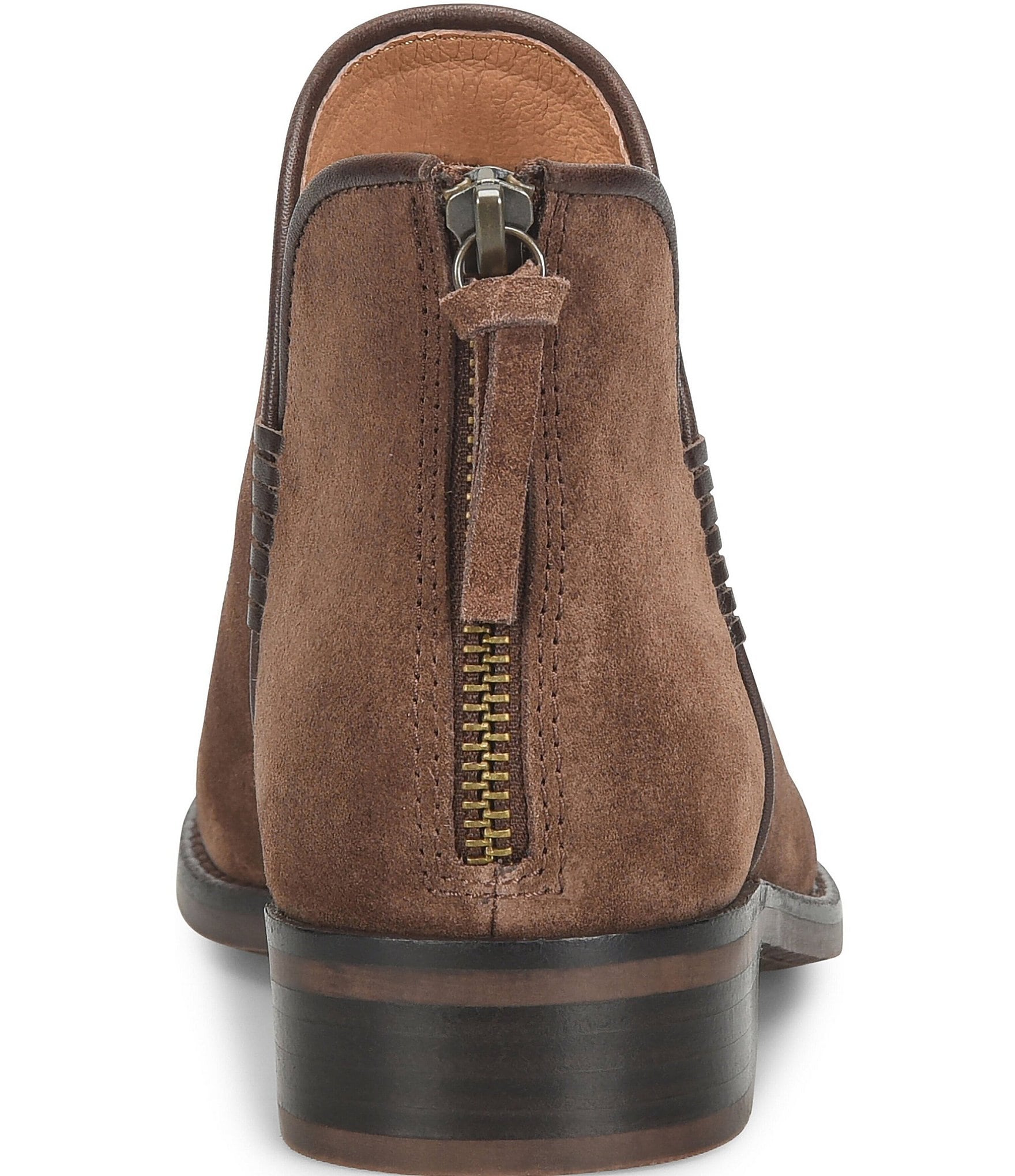 Sofft Desi Aqua Sofft Collection Suede Waterproof Whipstitch Booties
