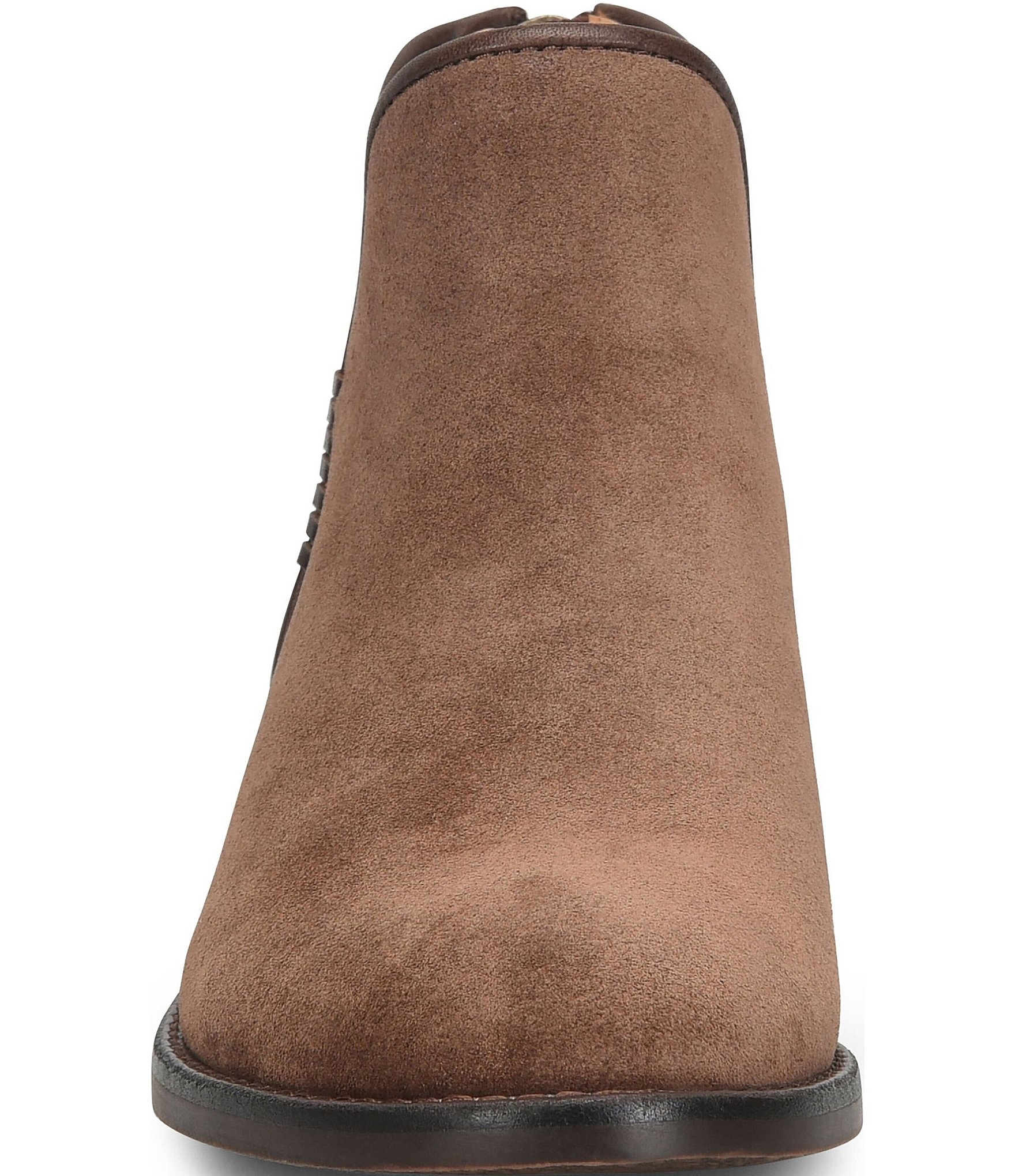 Sofft Desi Aqua Sofft Collection Suede Waterproof Whipstitch Booties