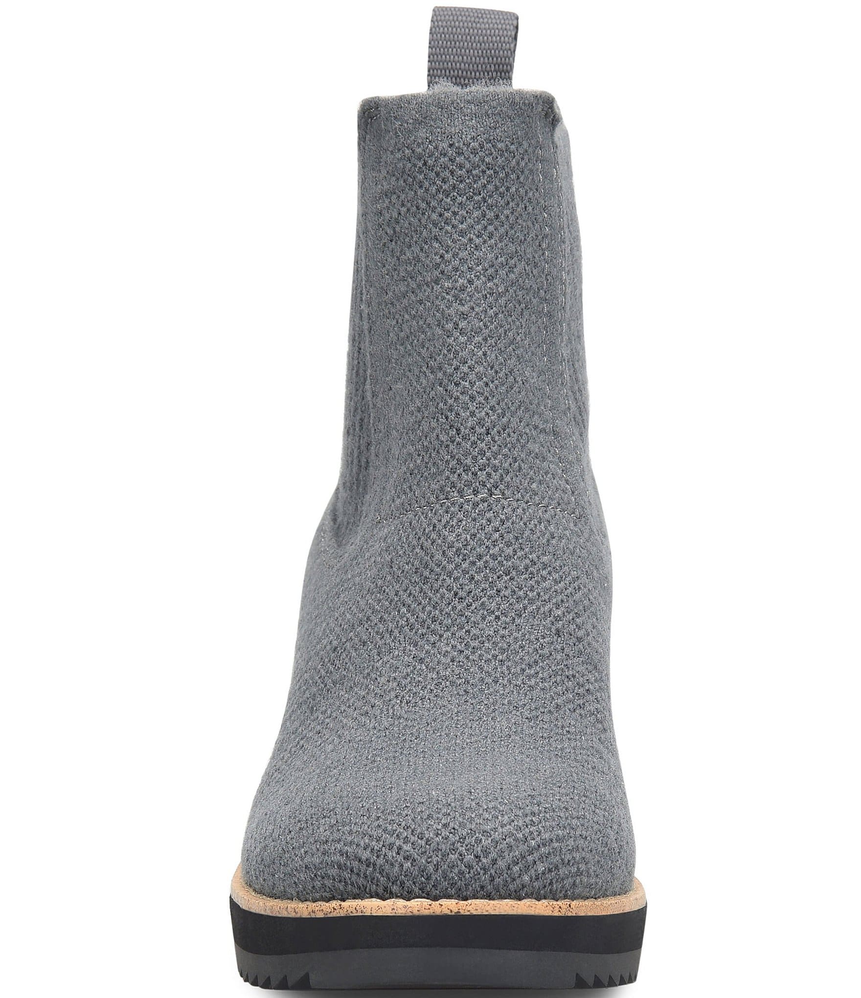 Sofft Eiley Knit Chelsea Wedge Ankle Booties