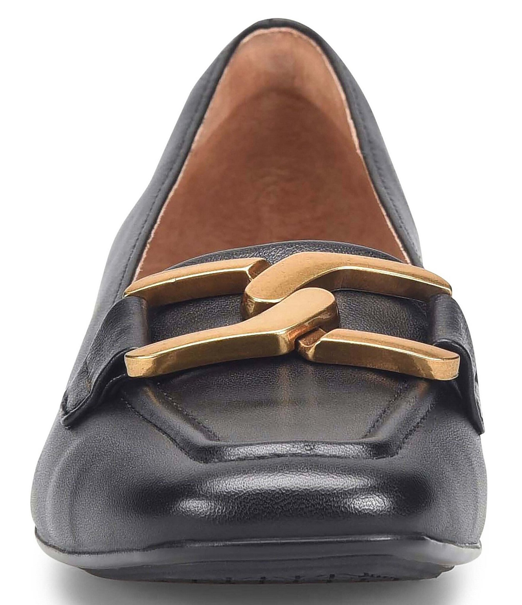 Sofft Erica Leather Bit Buckle Loafers