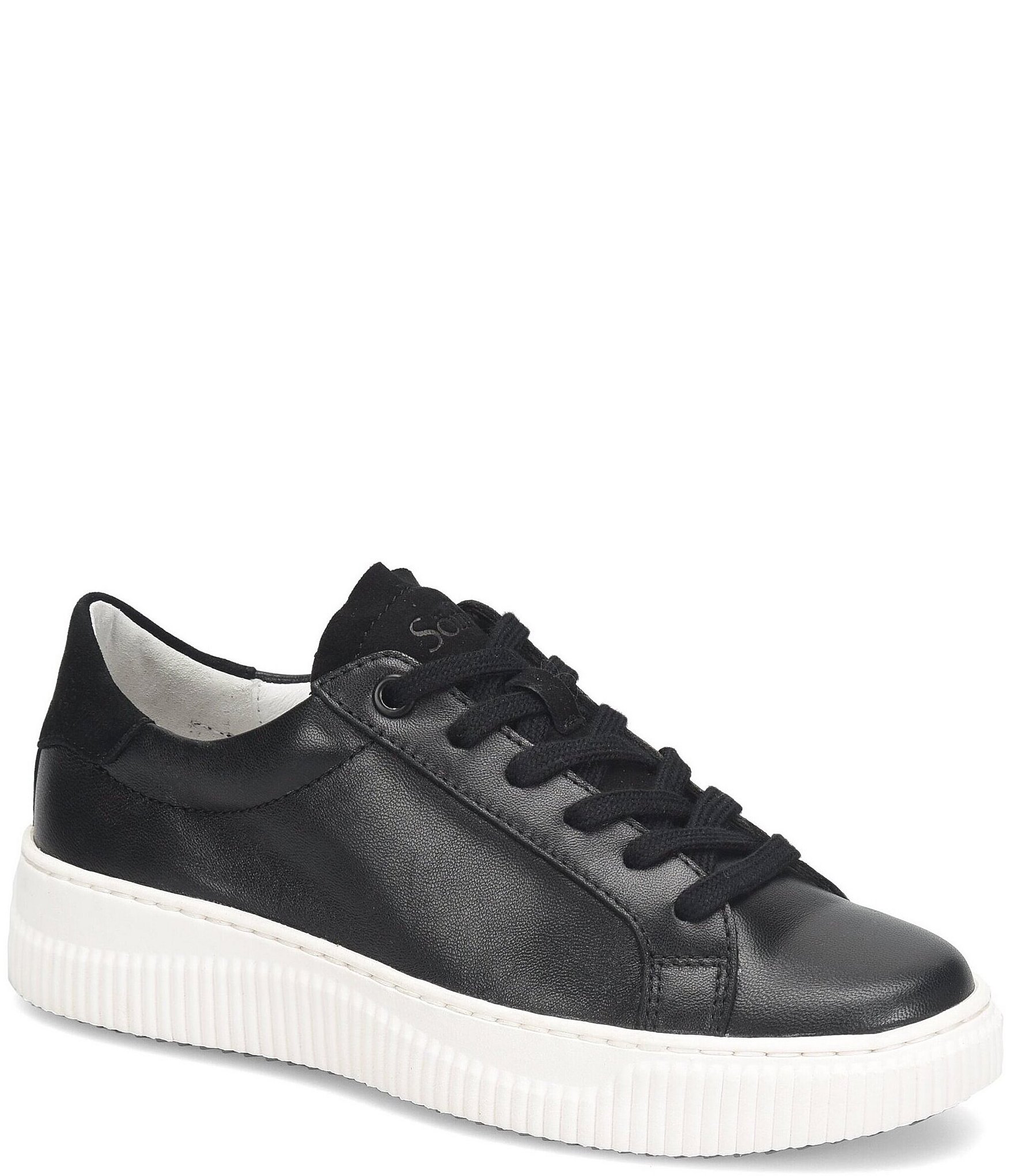 Sofft Fianna Leather Sneakers Dillard s