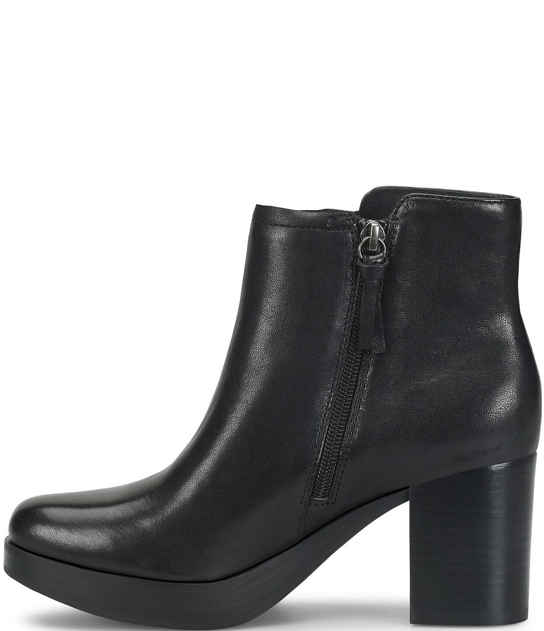 Sofft Kendall Leather Platform Booties