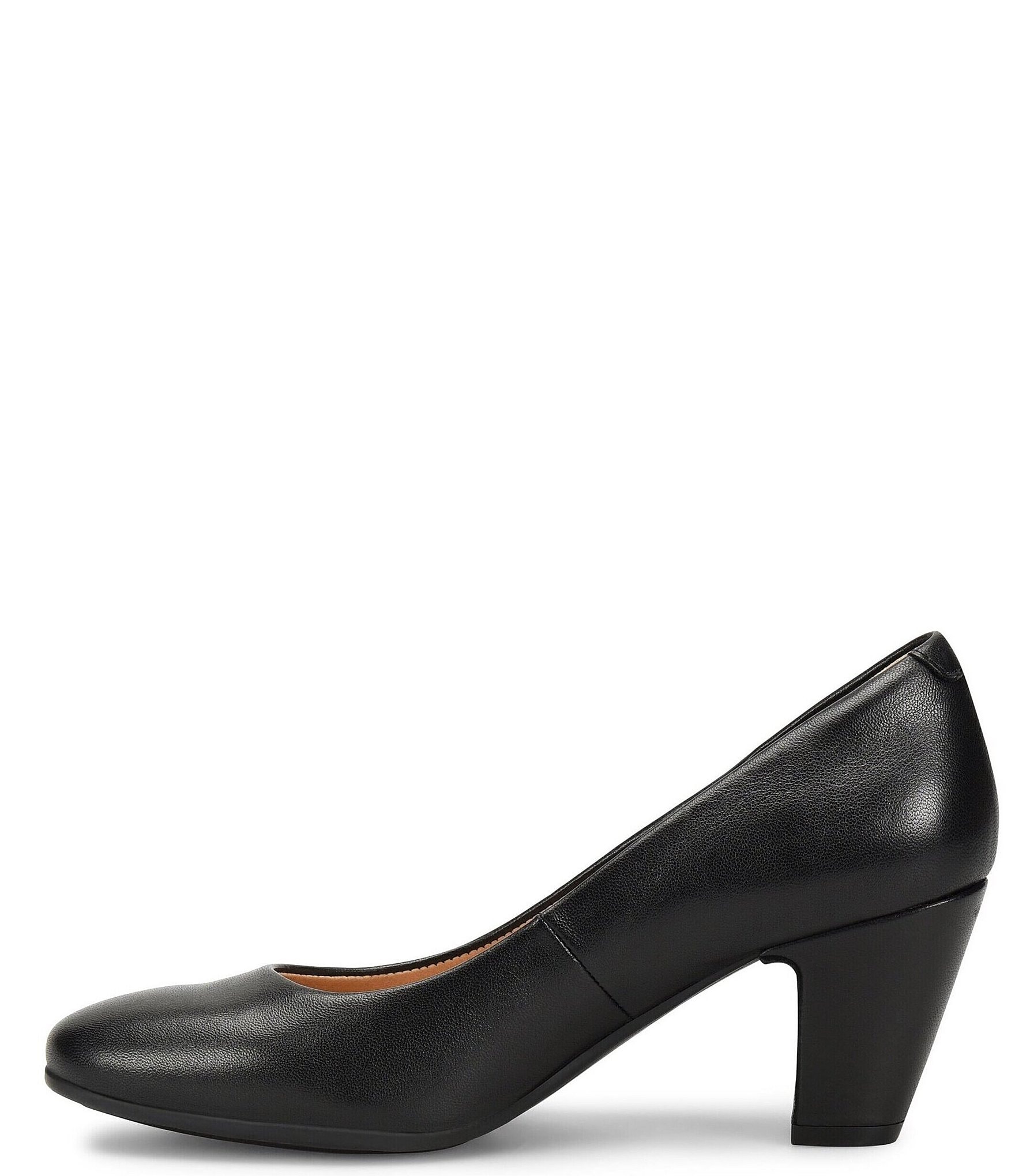 Sofft Lana Rounded Toe Leather Pumps