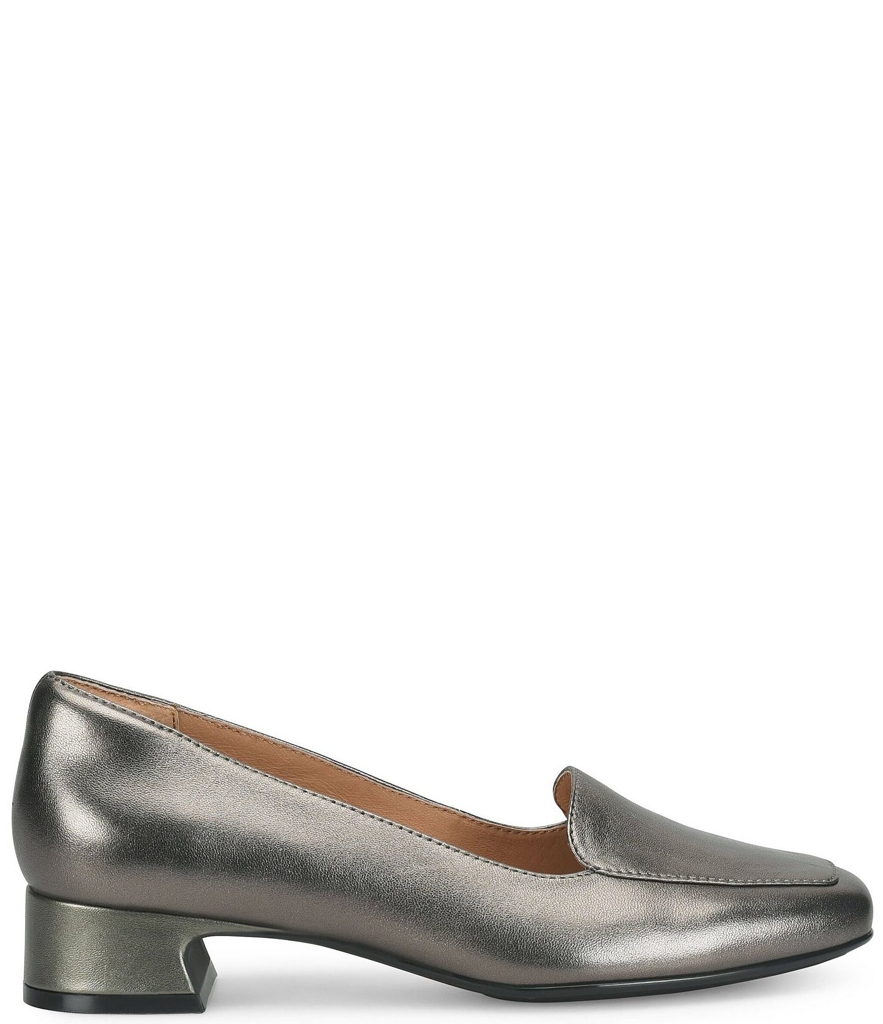Sofft Lavender Leather Dress Loafer Pumps