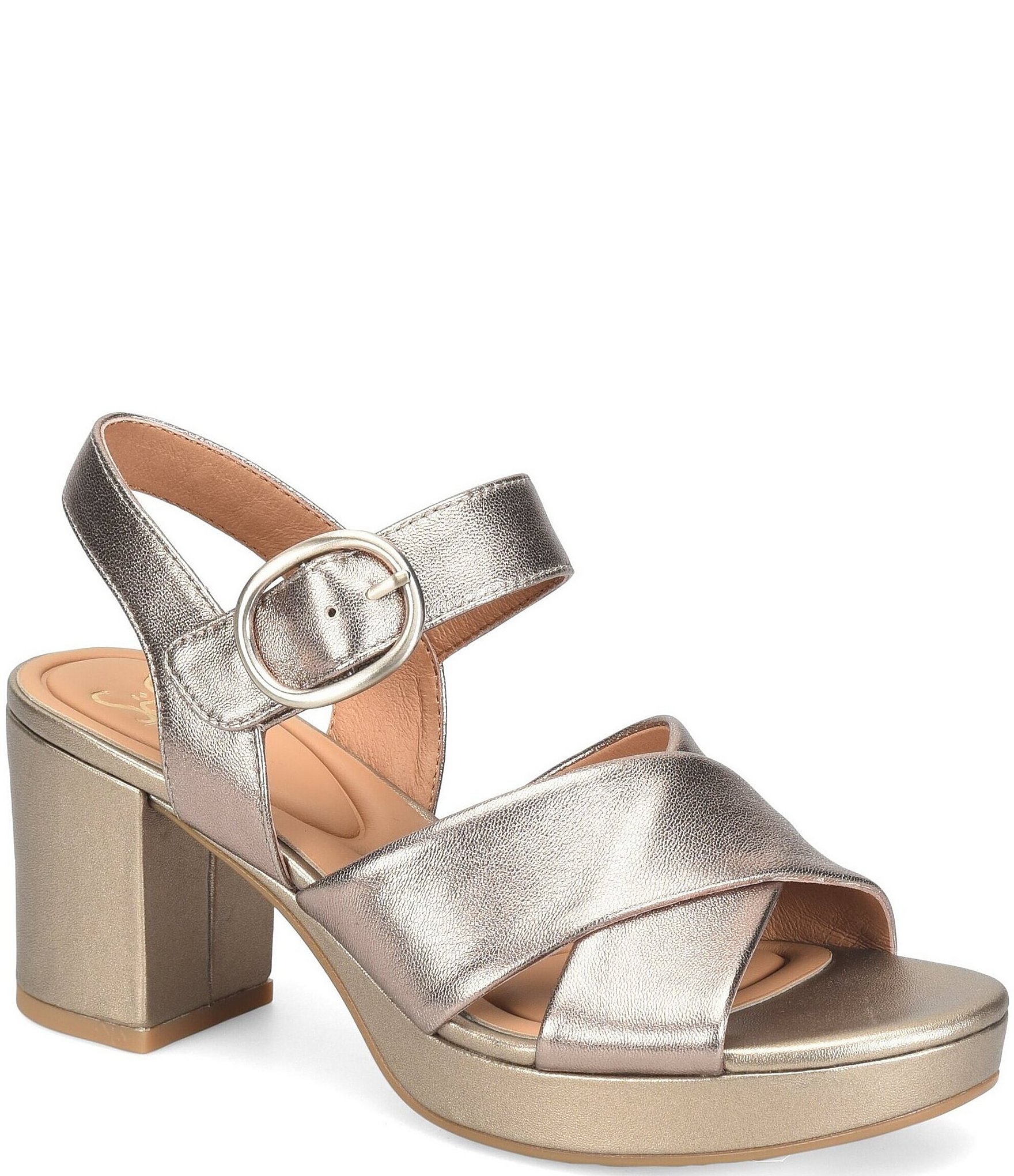 Shade Meteor patent leather sandals in multicoloured - Off