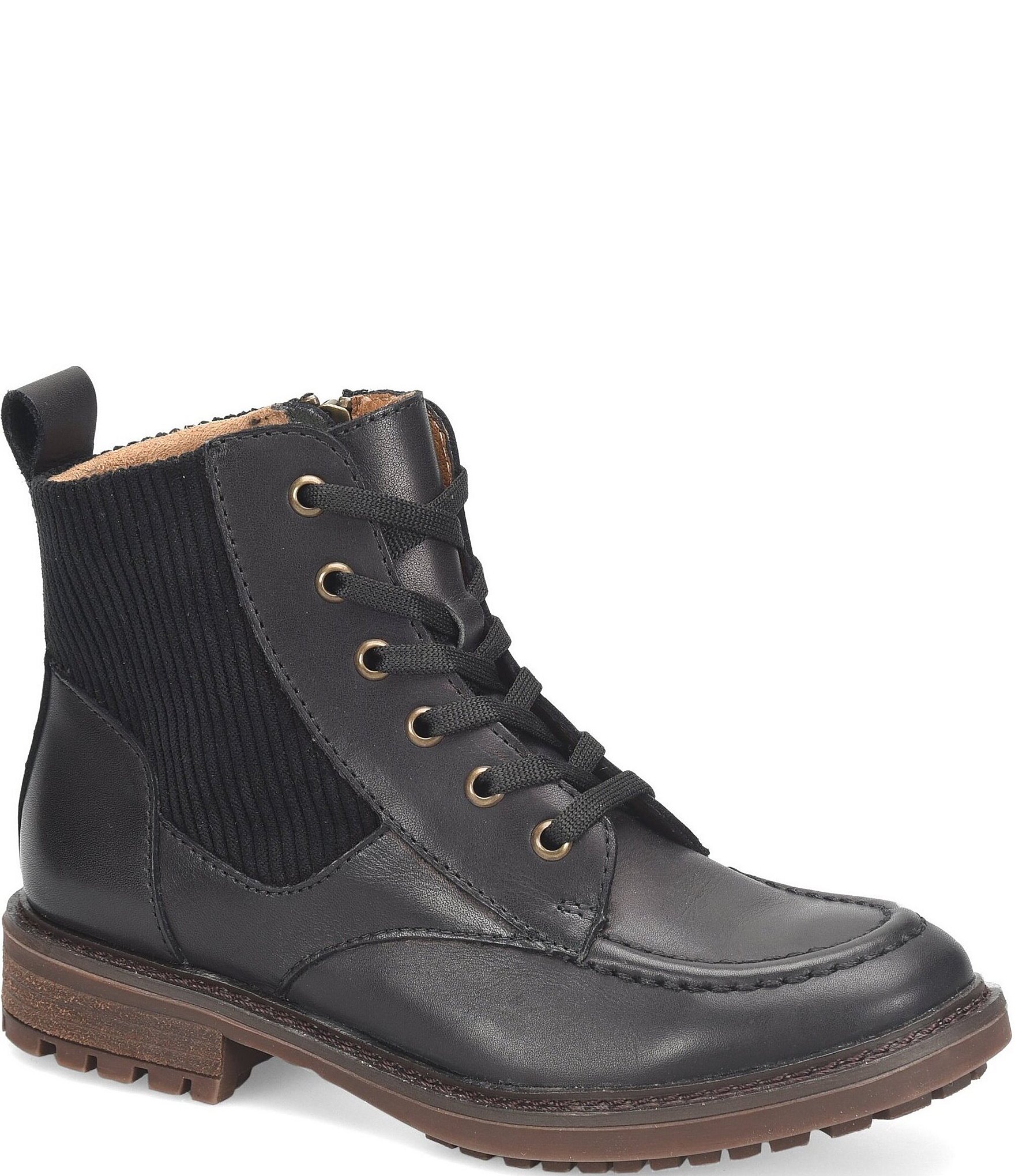 Sofft Lonnie Leather Zip Booties