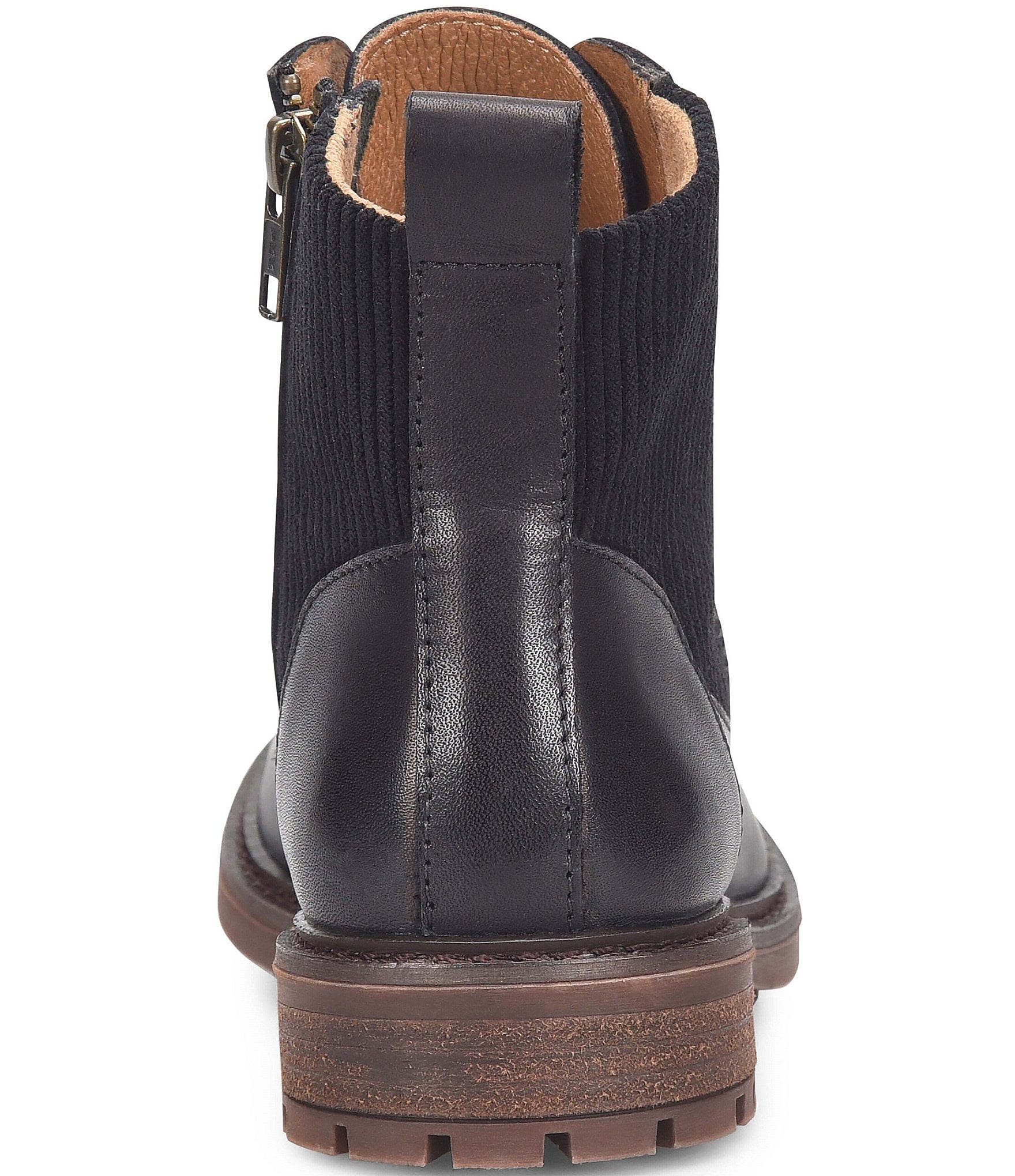 Sofft Lonnie Leather Zip Booties