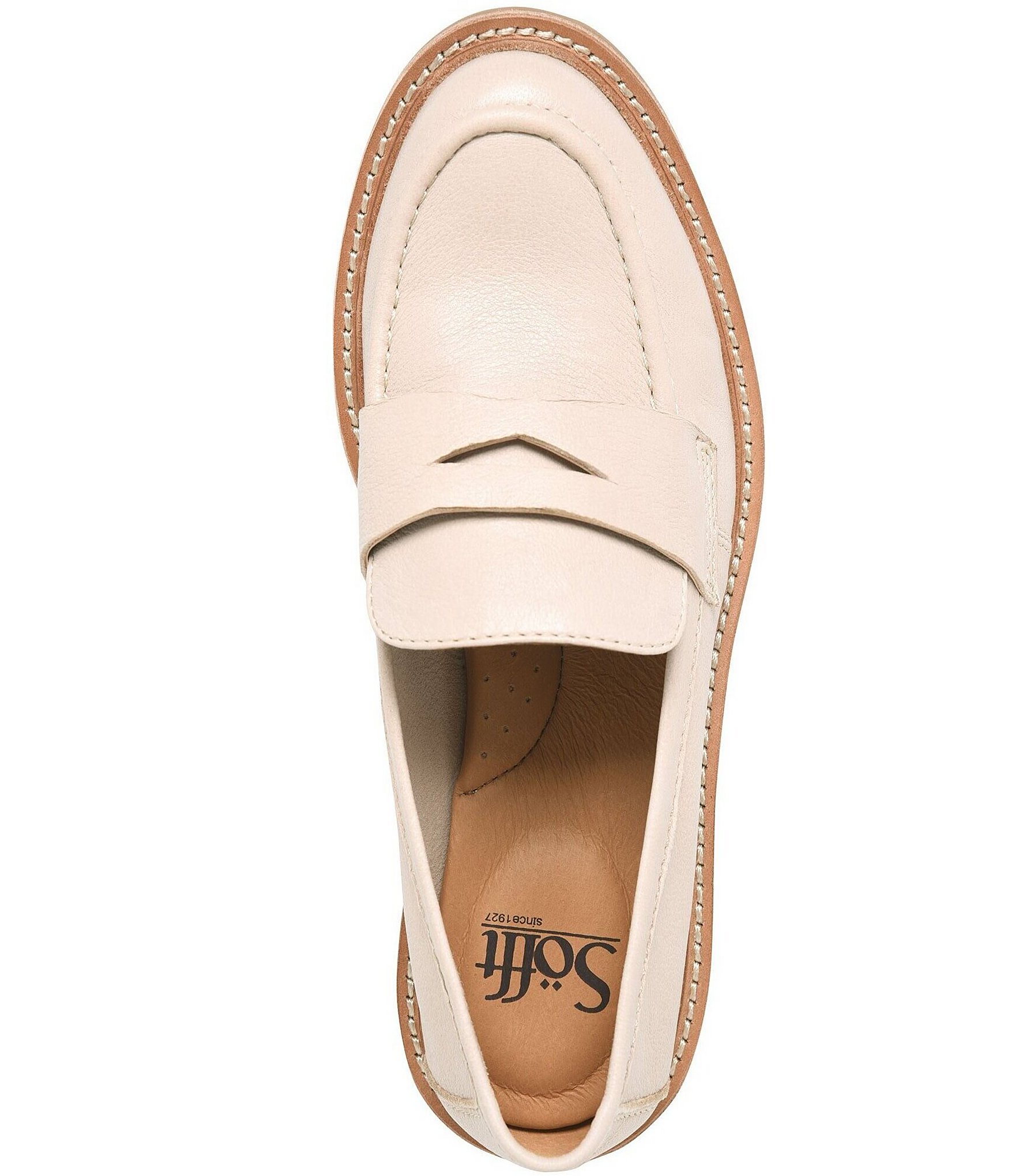 Sofft Mara Ultra Soft Leather Penny Keeper Loafers