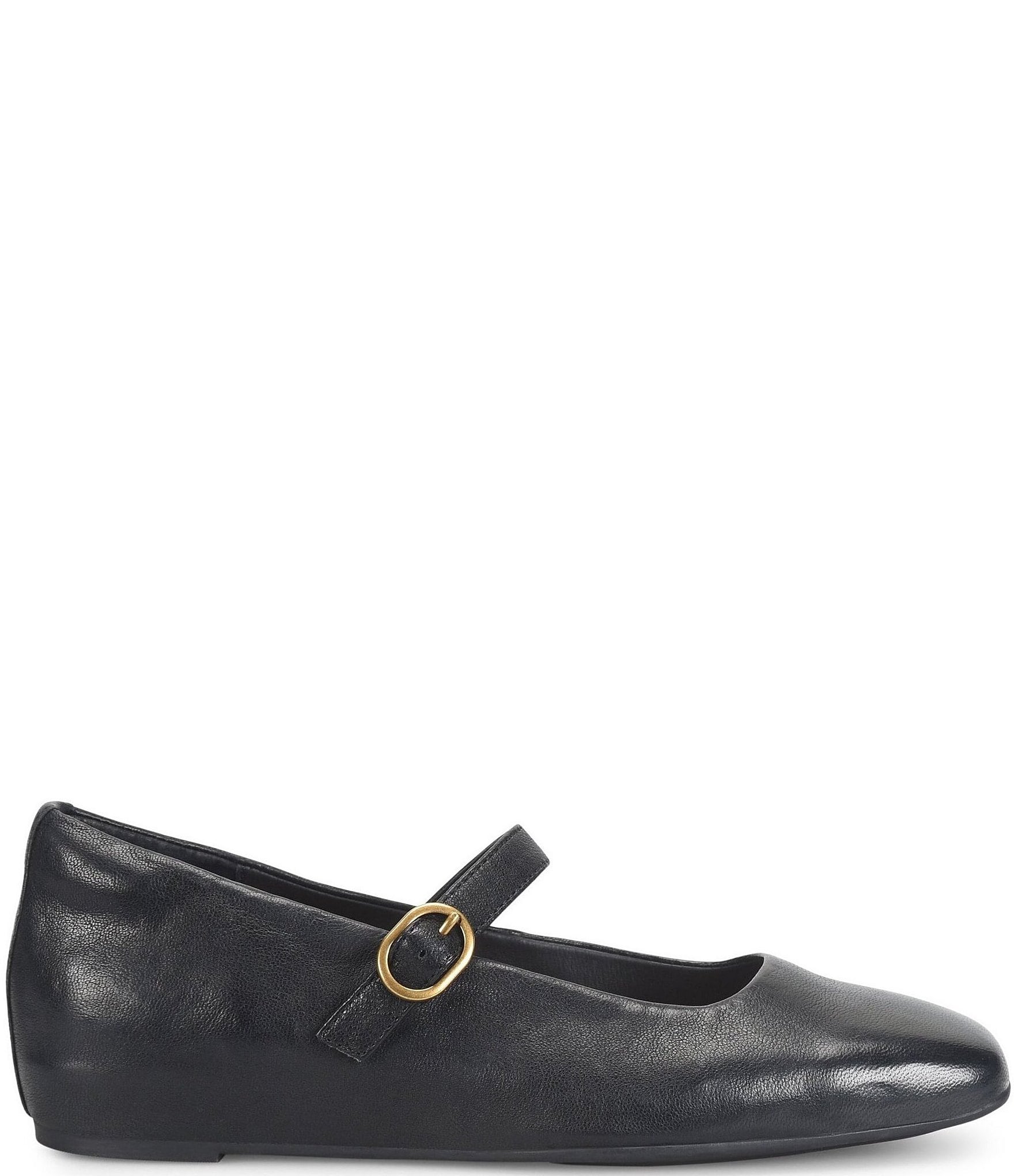 Sofft Palma Leather Hidden Wedge Mary Jane Pumps