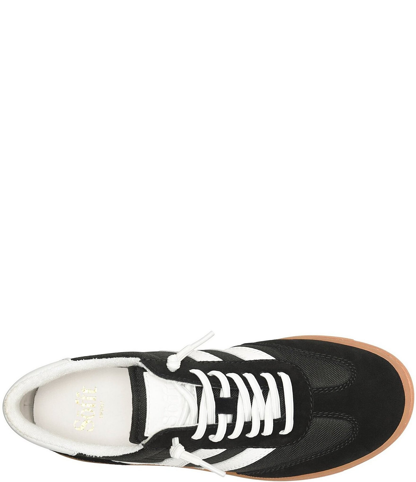 Sofft Remmi Suede and Nylon Retro Sneakers