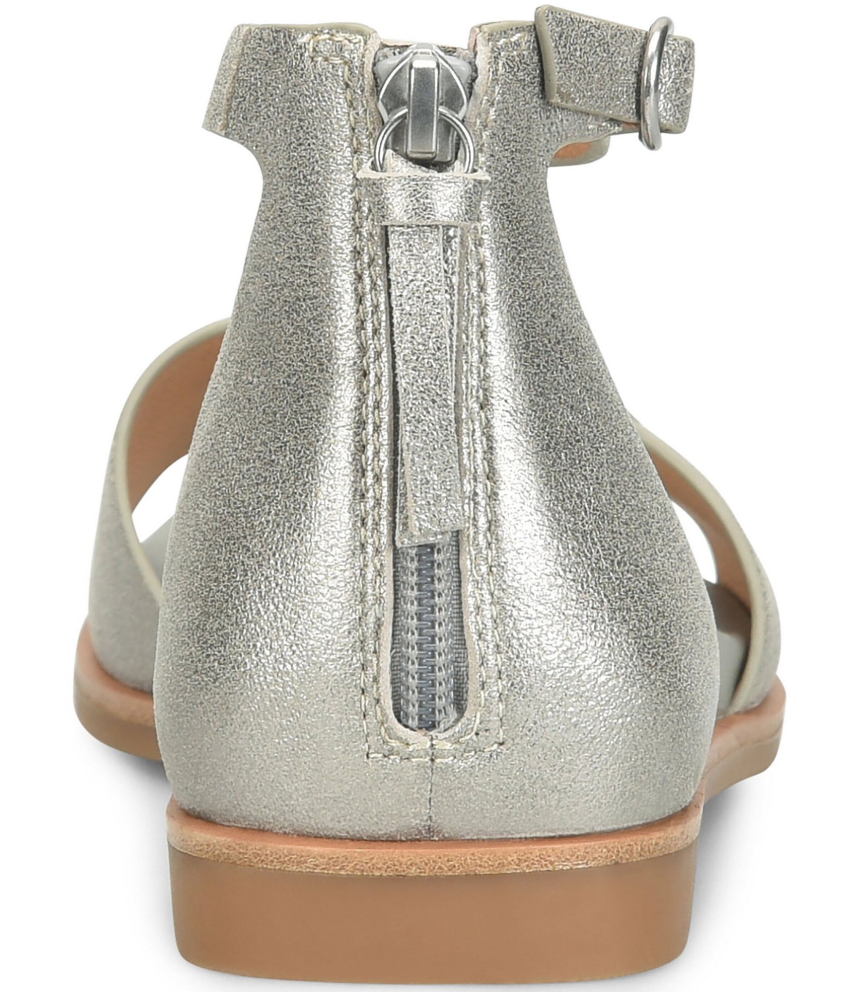 Sofft Reyna Leather Ankle Strap Sandals