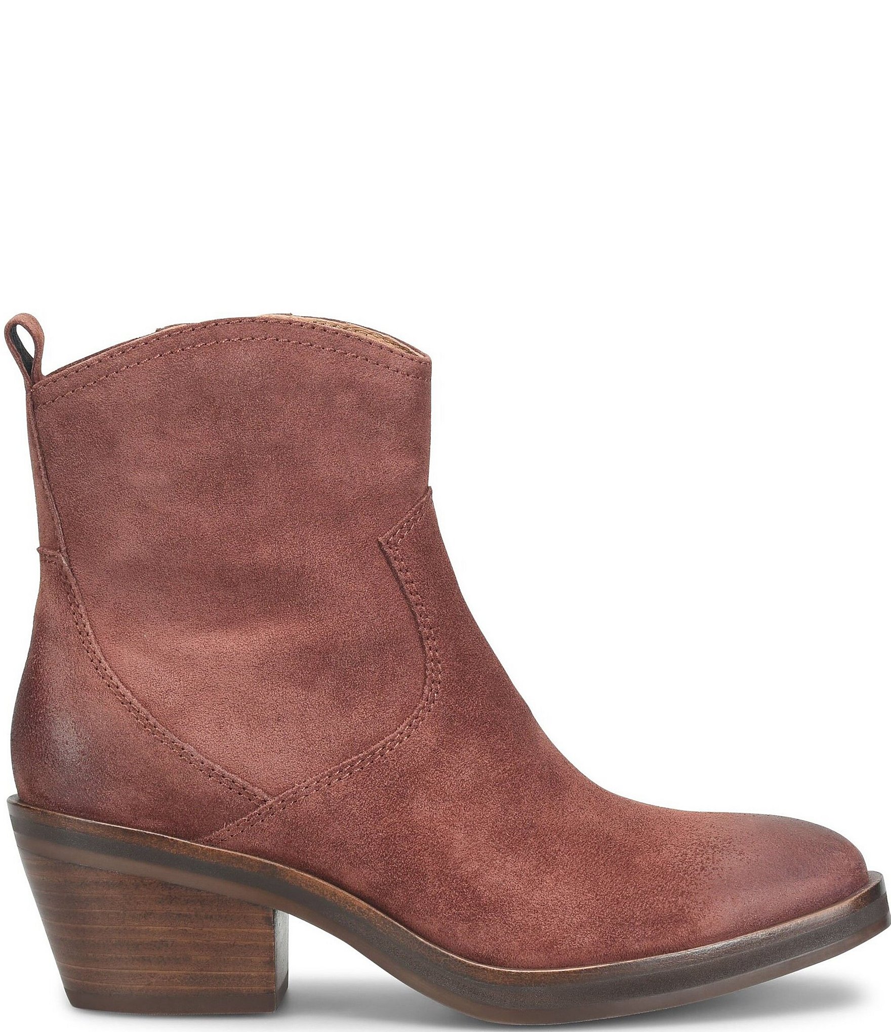 Sofft Shaelynn Suede Western Booties