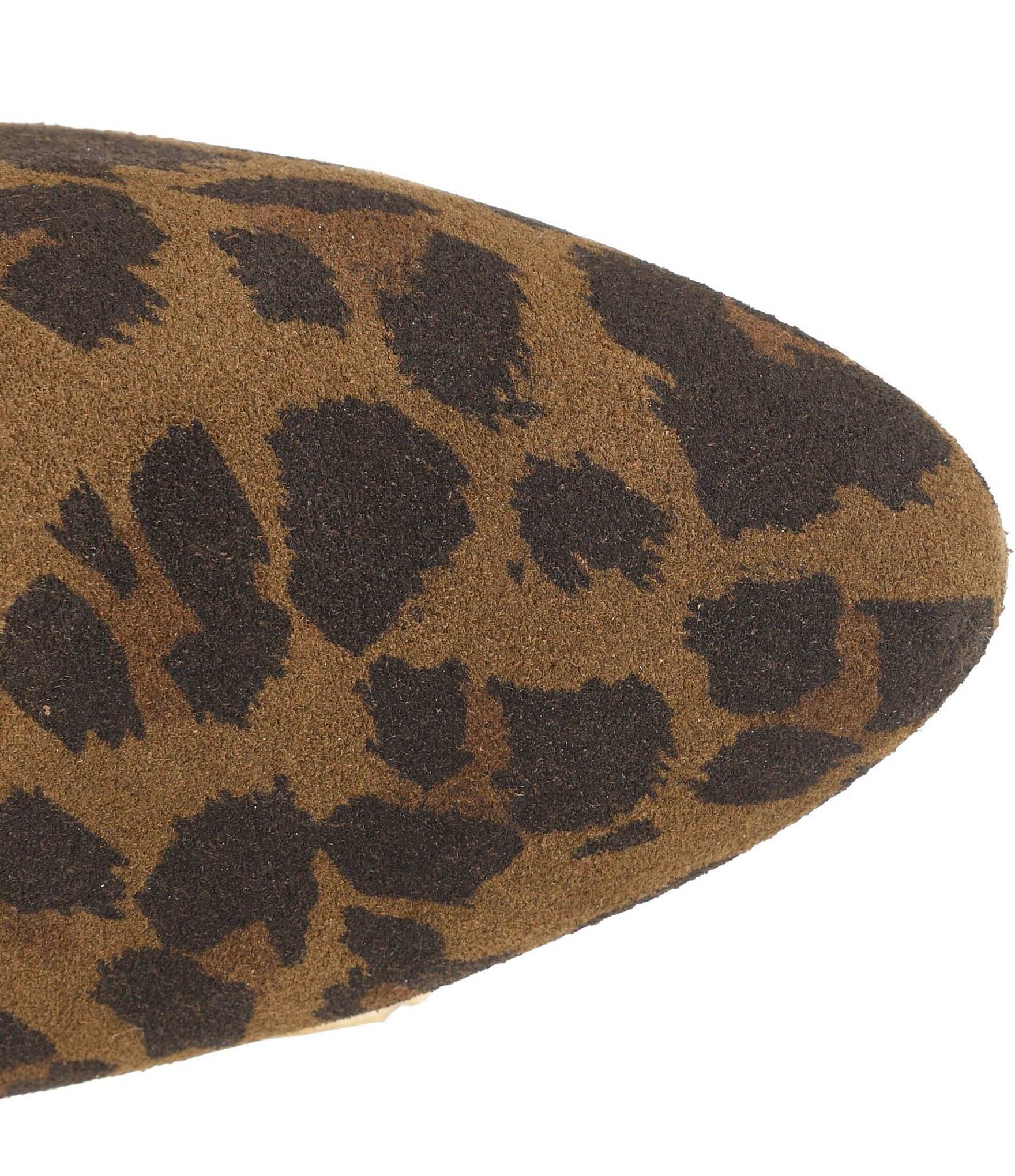 Sofft Sonya Leopard Suede Waterproof Kitten Heel Boots