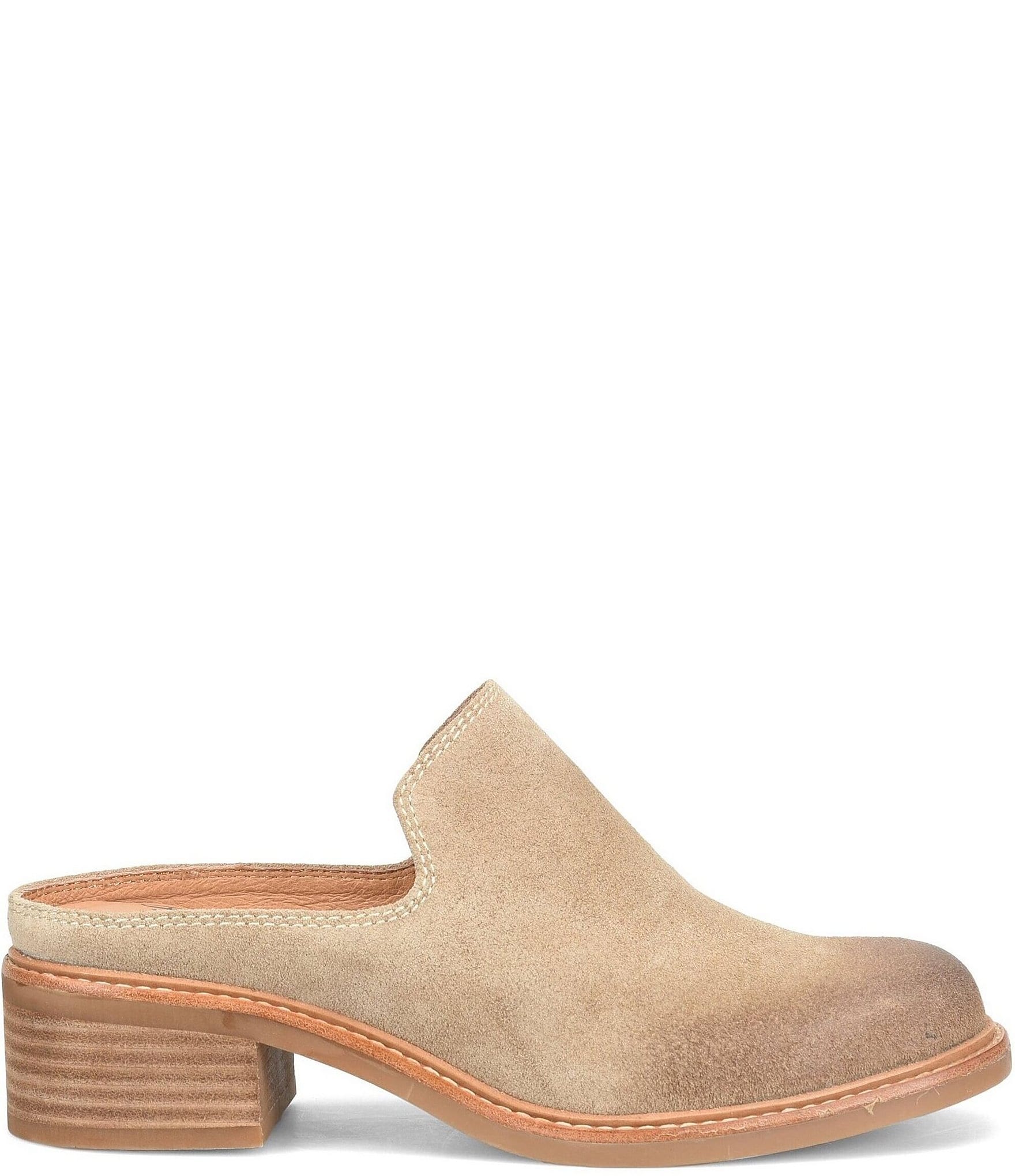 Sofft Trinity Suede Western Mules