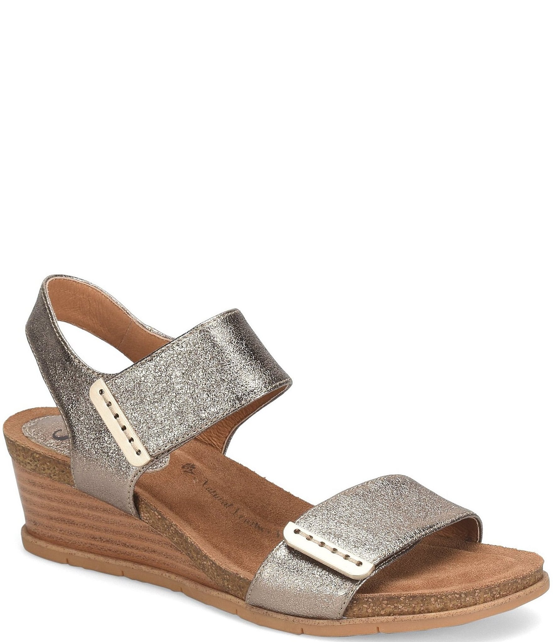 Kelly & Katie Tahada wedge heel and rhinestone straps WIDE width available  in 2024 | Kelly & katie, Wedge sandals, Wedge pumps