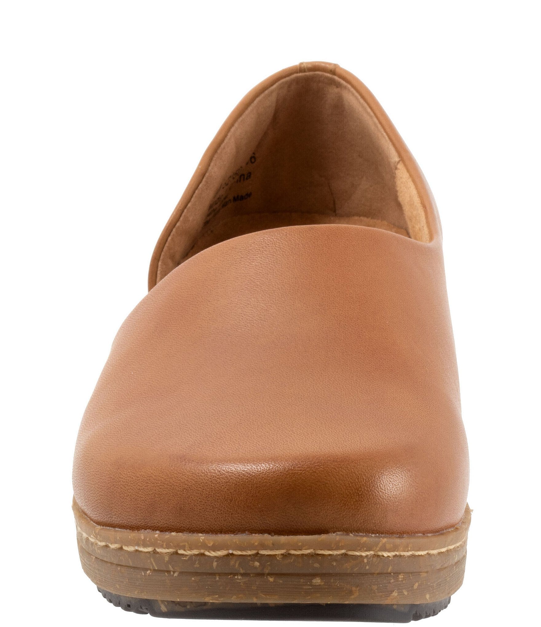 SoftWalk Addie Leather Open Side Clogs