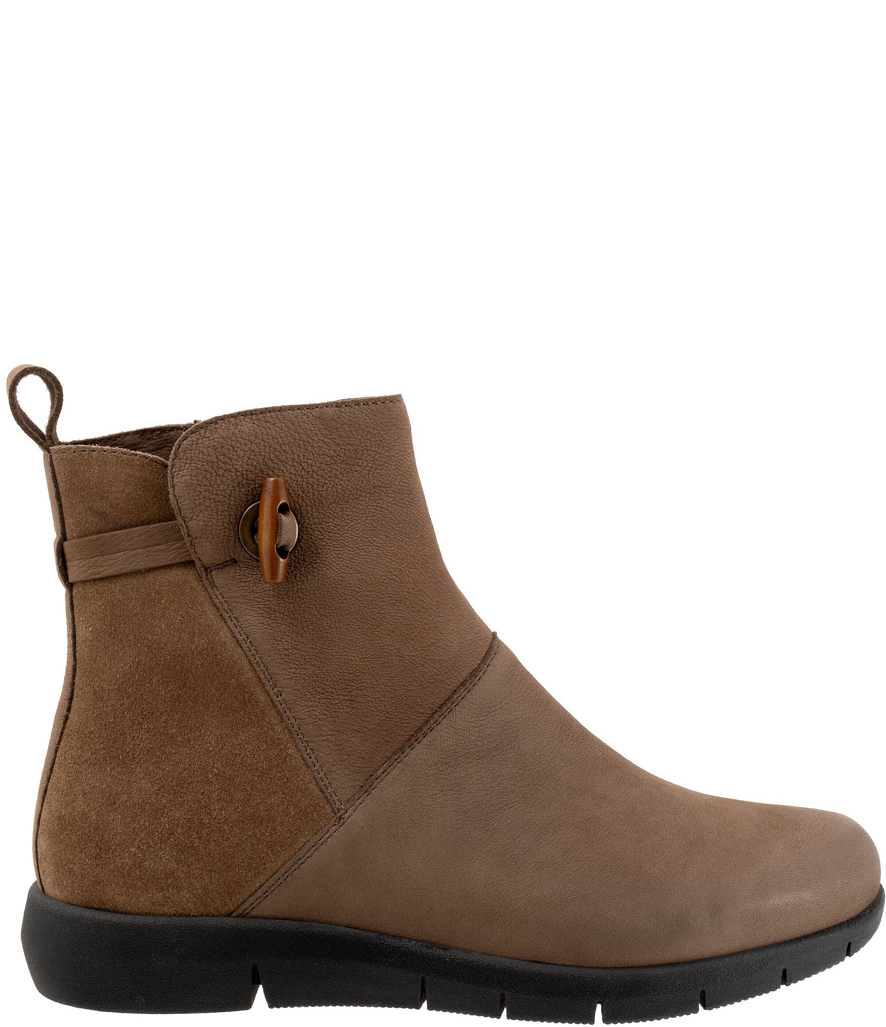 SoftWalk Adelaide Nubuck Suede Booties