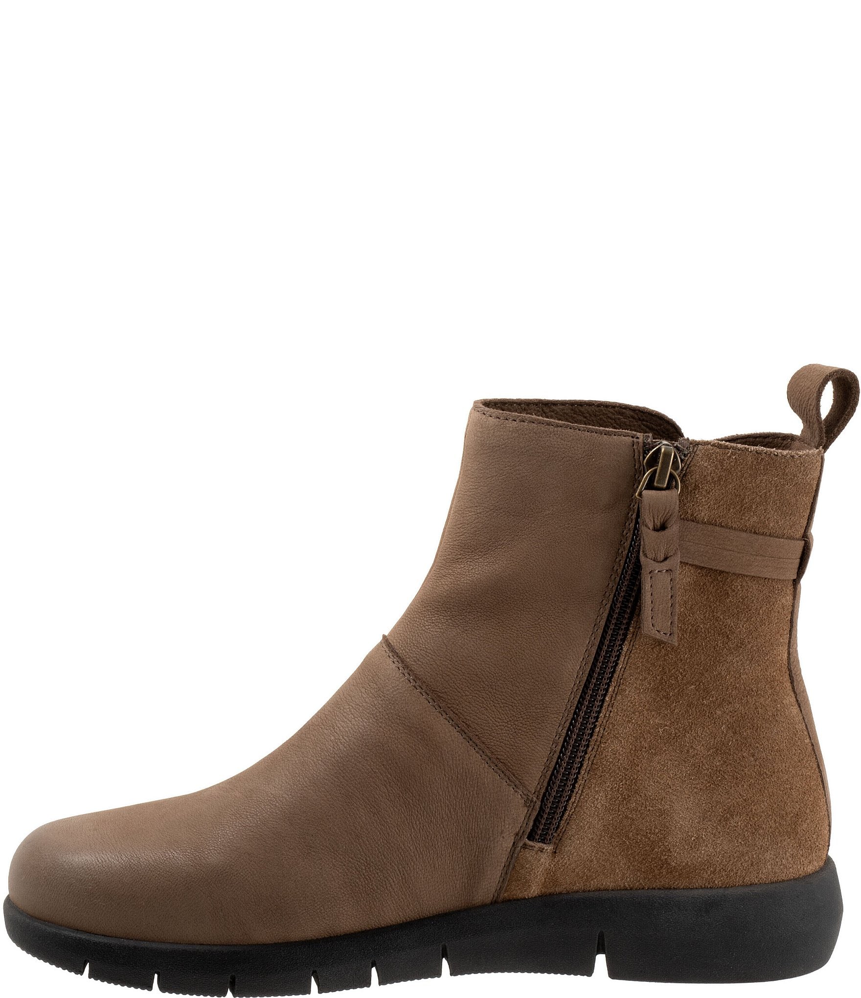 SoftWalk Adelaide Nubuck Suede Booties