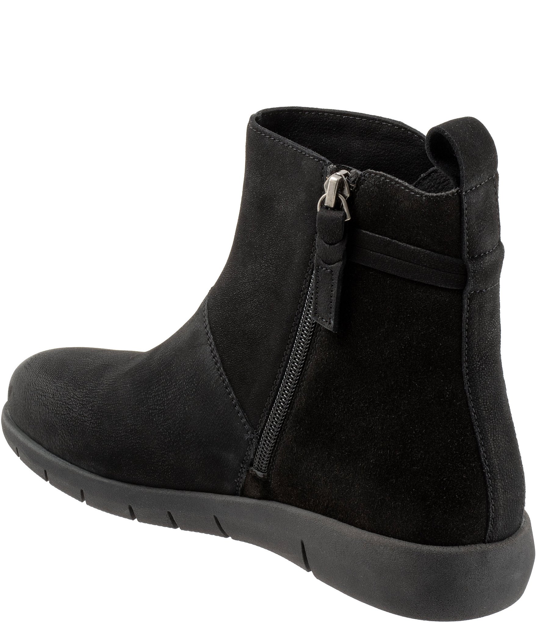 SoftWalk Adelaide Nubuck Suede Booties