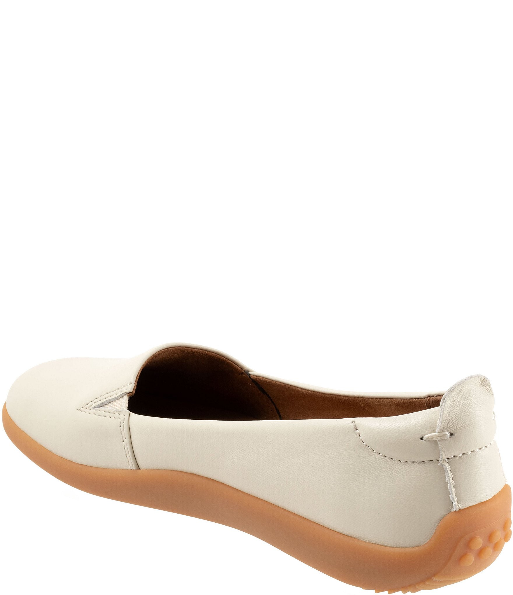 SoftWalk Deva Leather Slip On Loafers