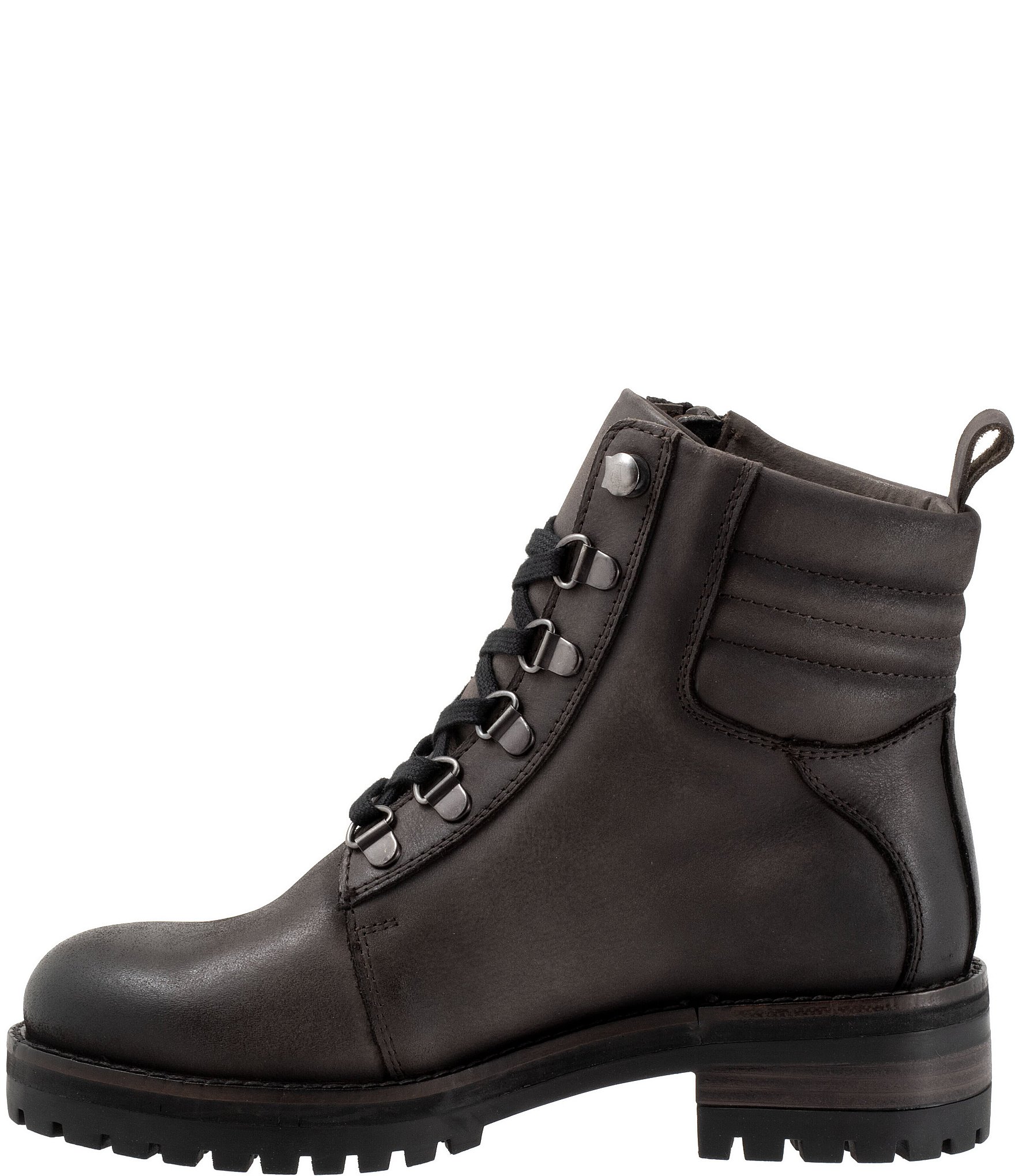 SoftWalk Everett Distressed Leather Hiker Booties