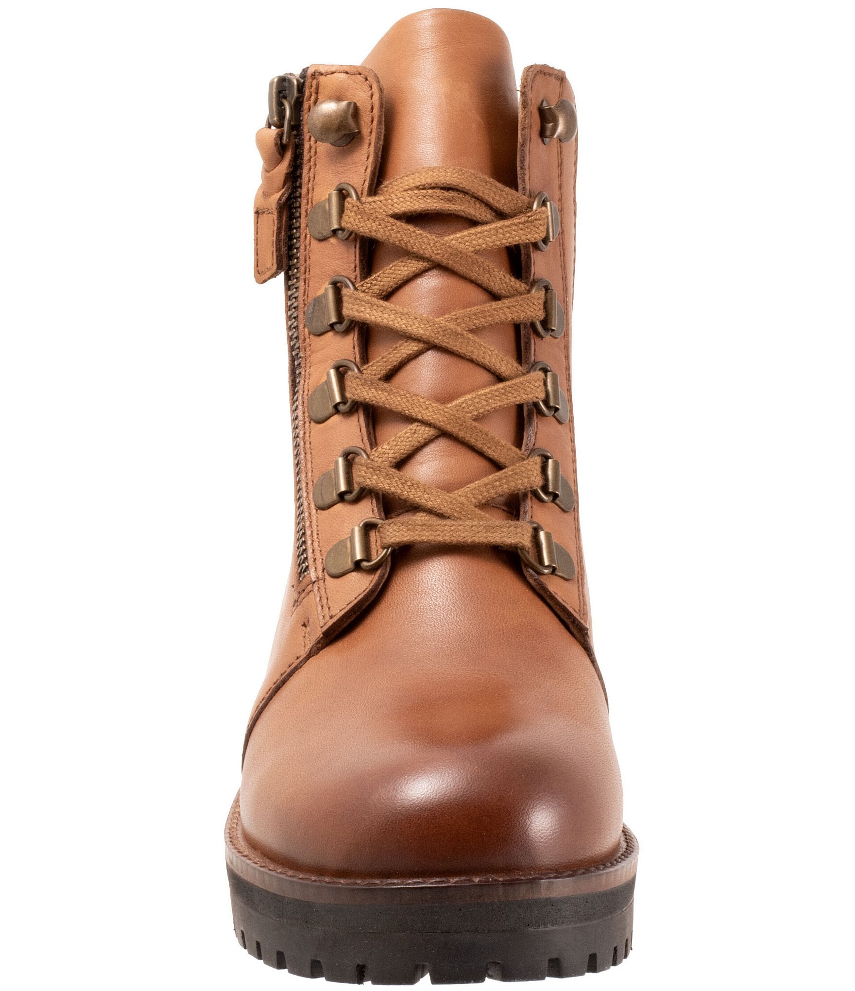 SoftWalk Everett Leather Hiker Booties