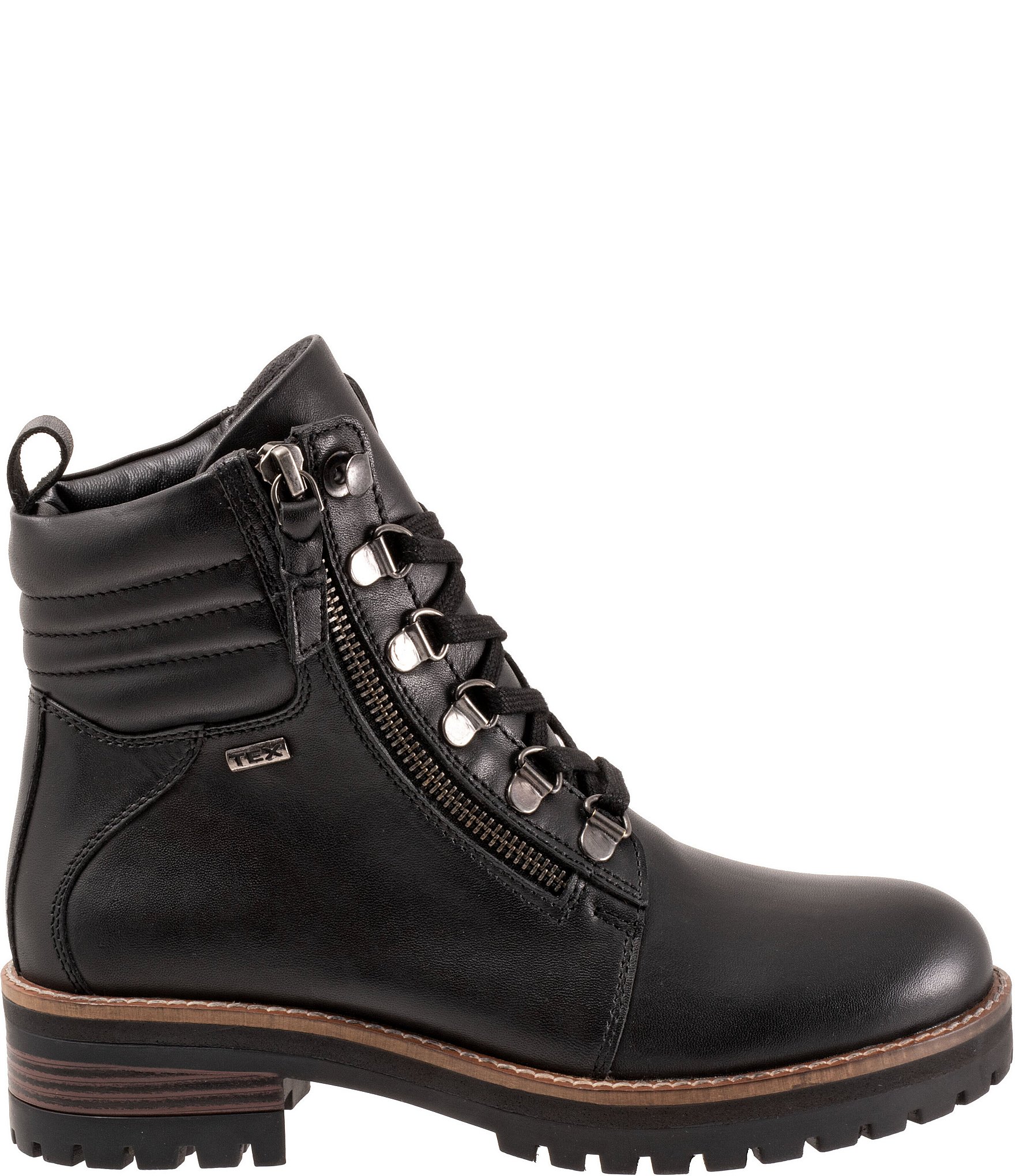 SoftWalk Everett Leather Hiker Booties