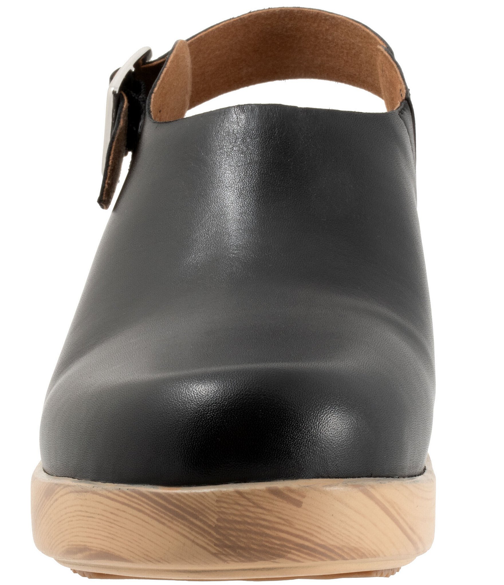 SoftWalk Fairbanks Leather Slingback Clogs