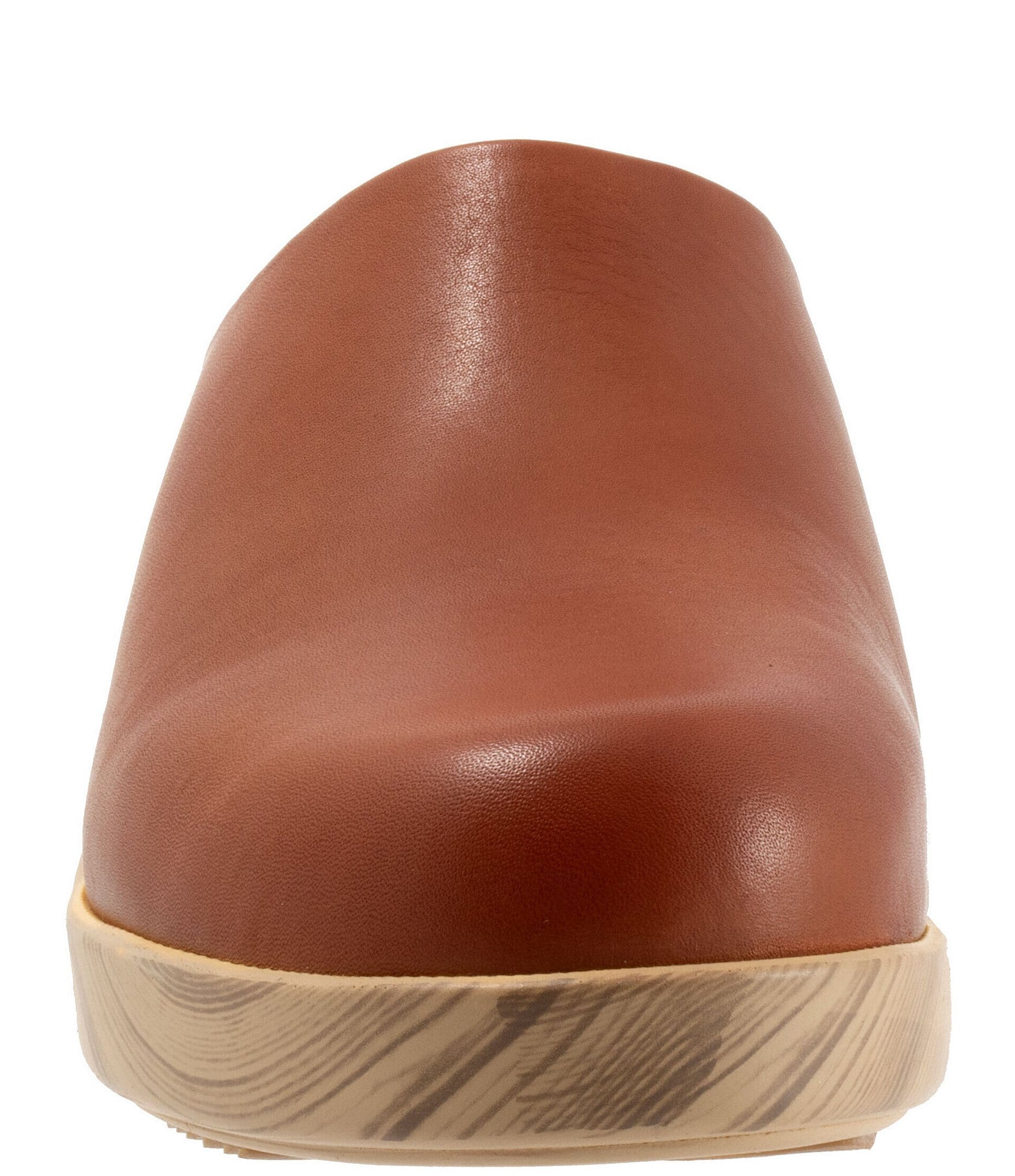 SoftWalk Felida Leather Platform Clogs