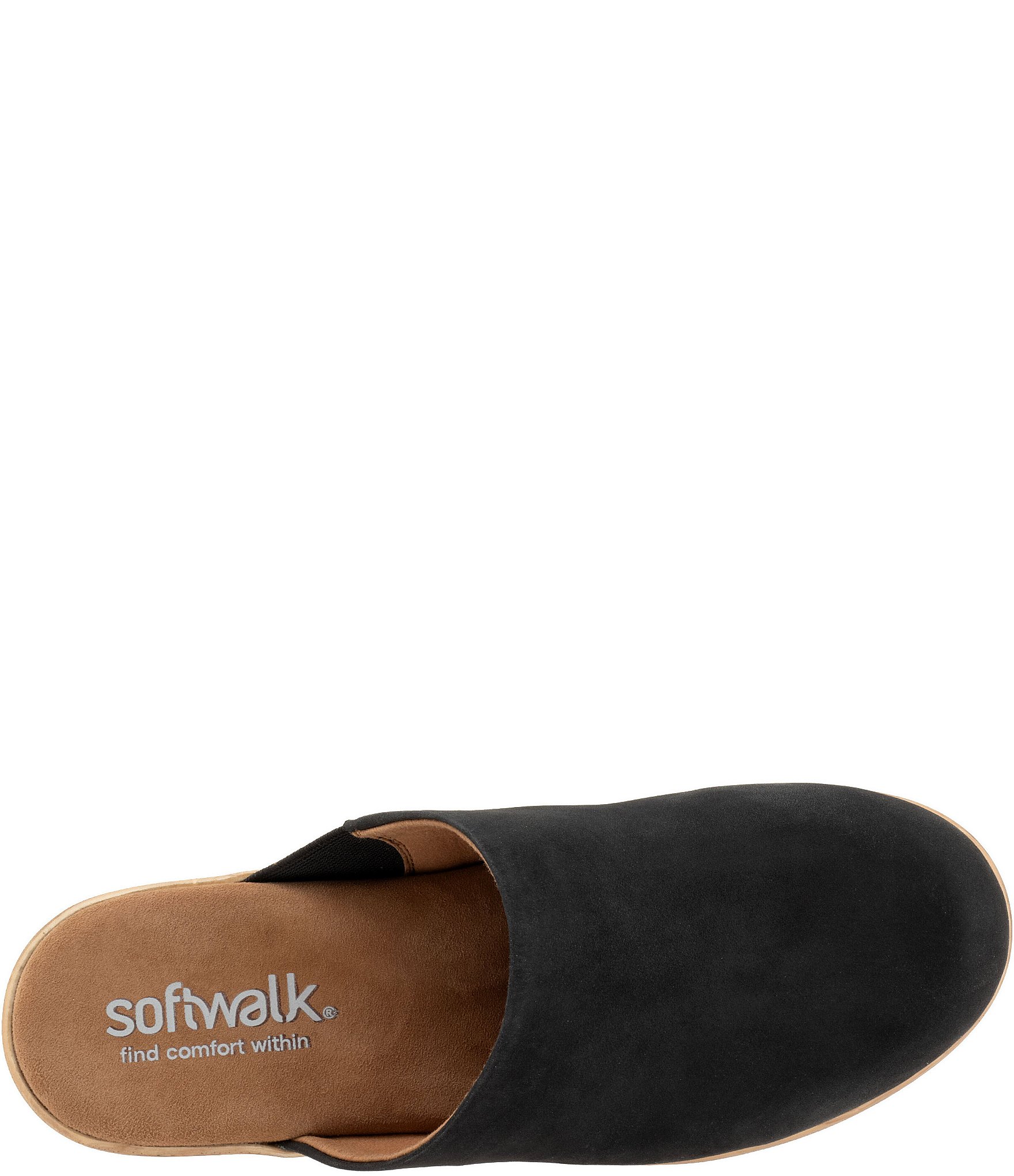 SoftWalk Felida Oiled Leather Clogs
