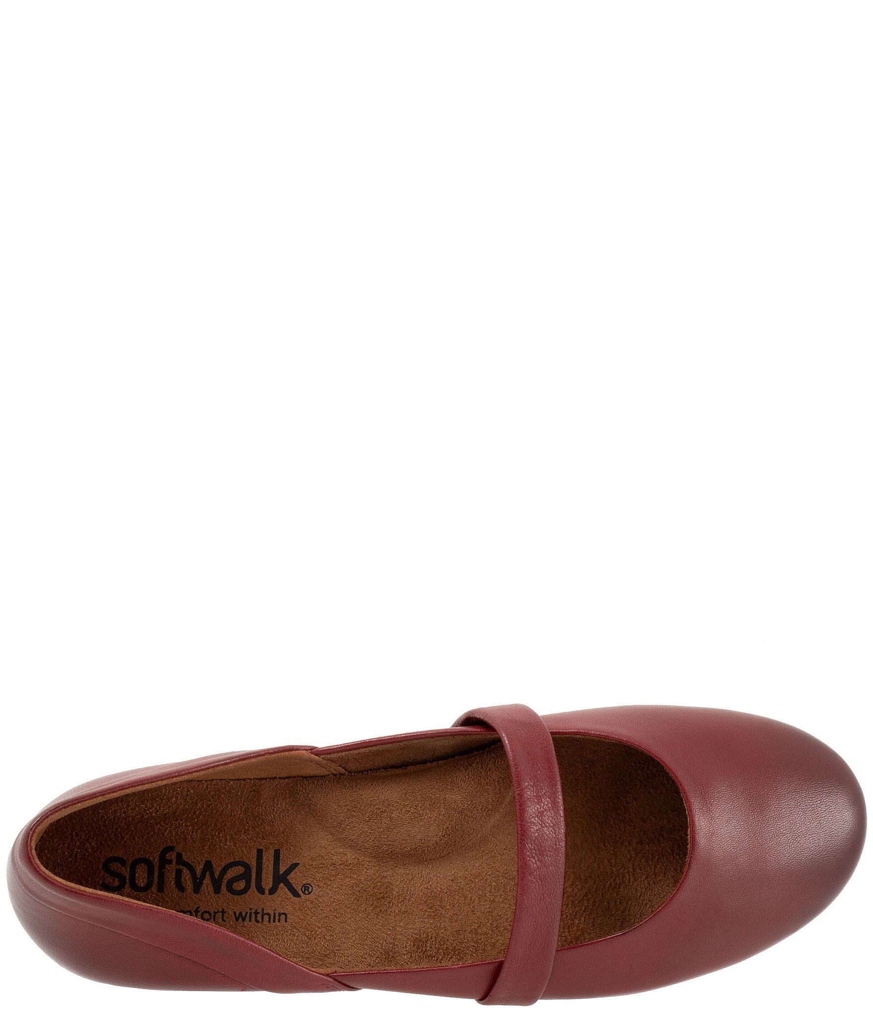 SoftWalk Samara Leather Flats