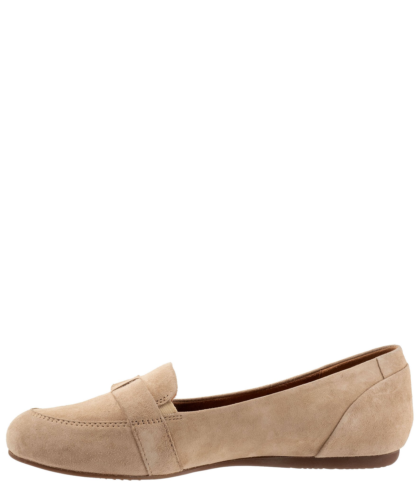 SoftWalk Serra Suede D-Ring Hardware Loafers
