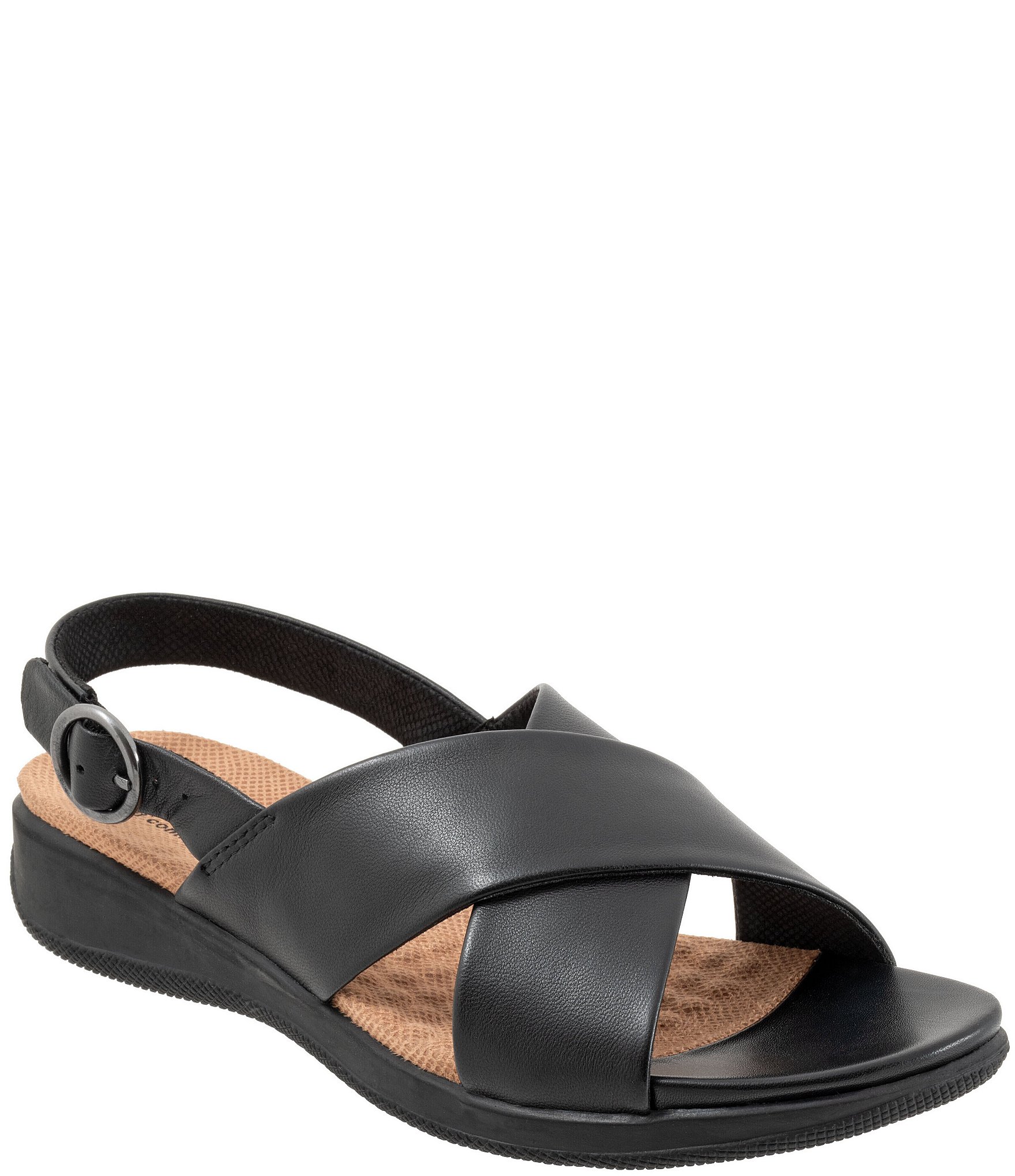 SoftWalk Tillman Sling Leather Sandals | Dillard's