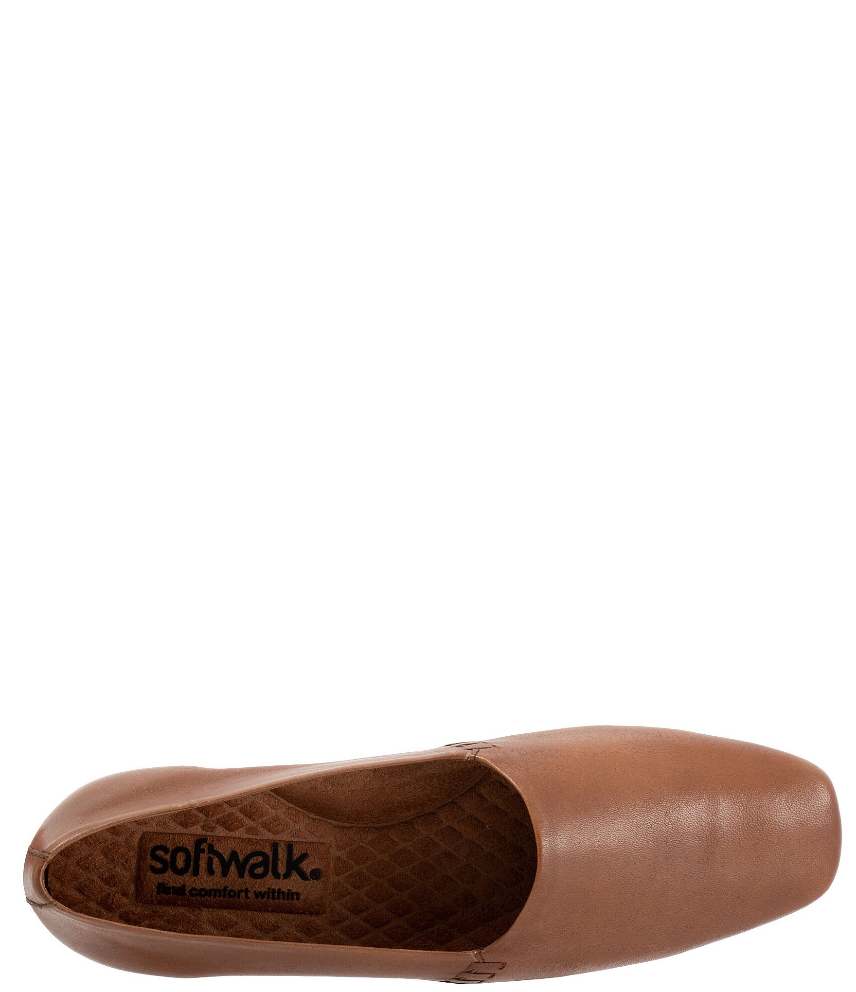 SoftWalk Vale Leather Wedge Slip-On