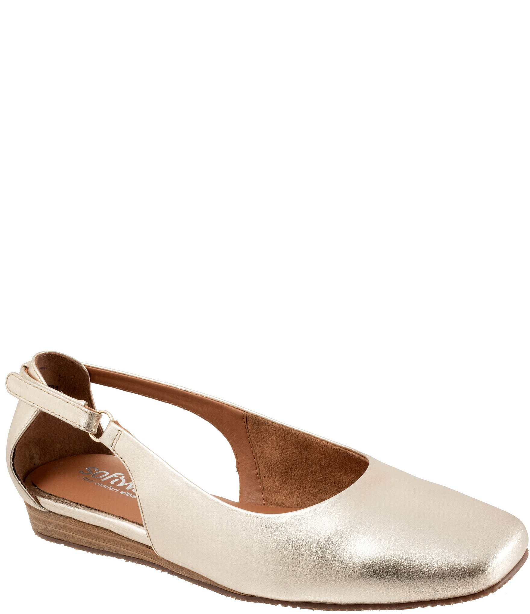 SoftWalk Venice Leather Flats