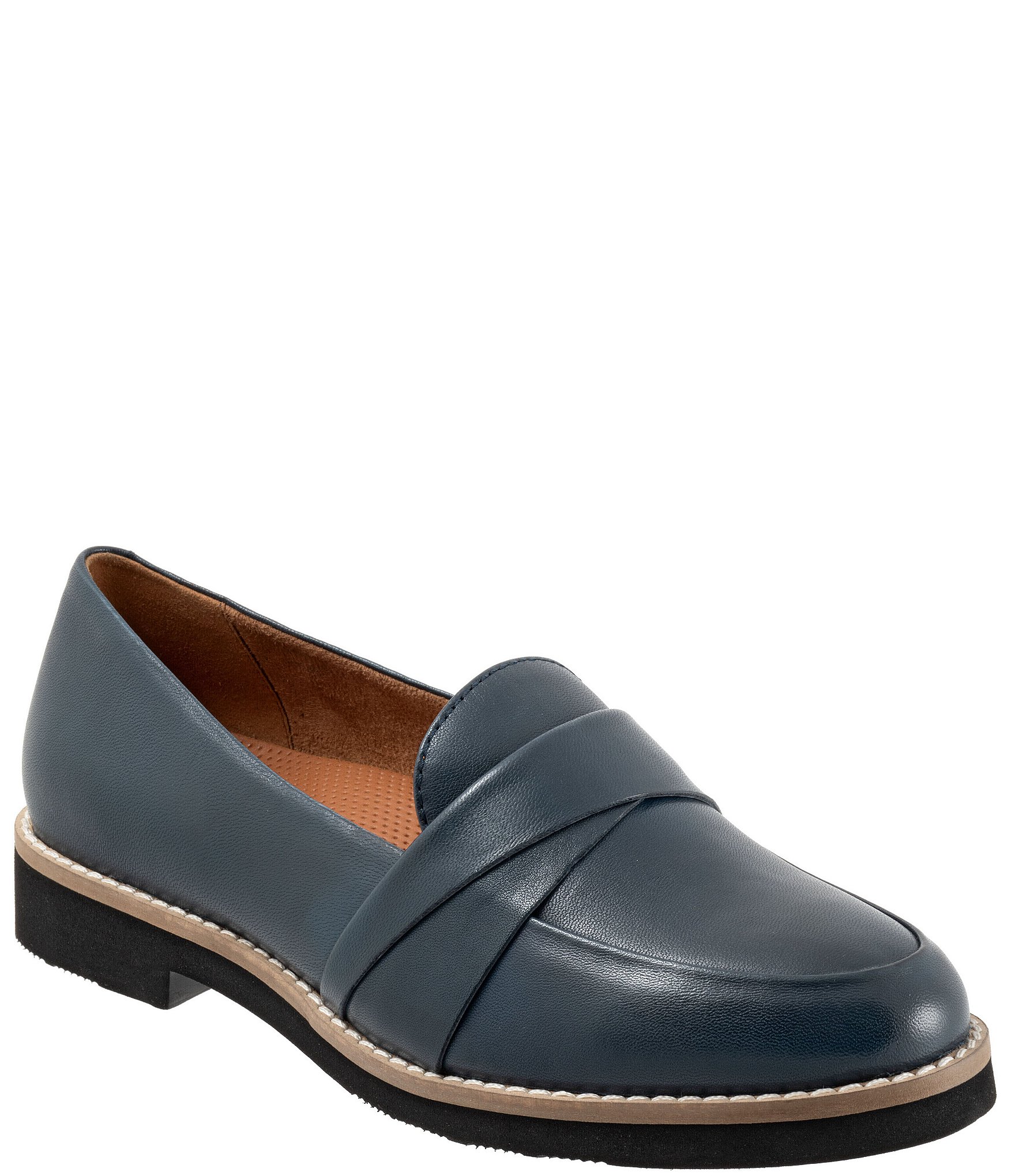 SoftWalk Walsh Leather Loafers | Dillard's