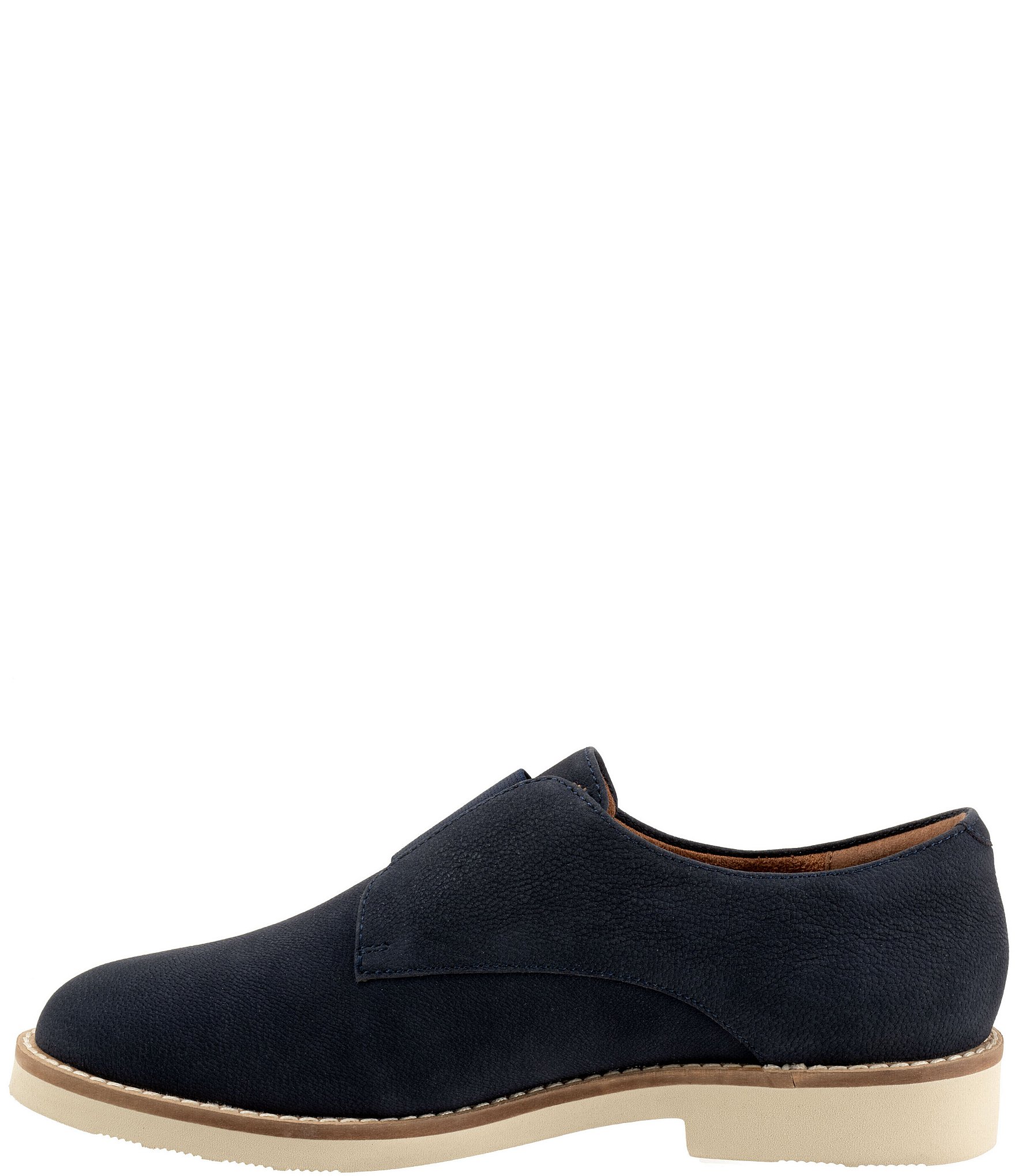 SoftWalk Wexford Nubuck Suede Slip On Oxfords