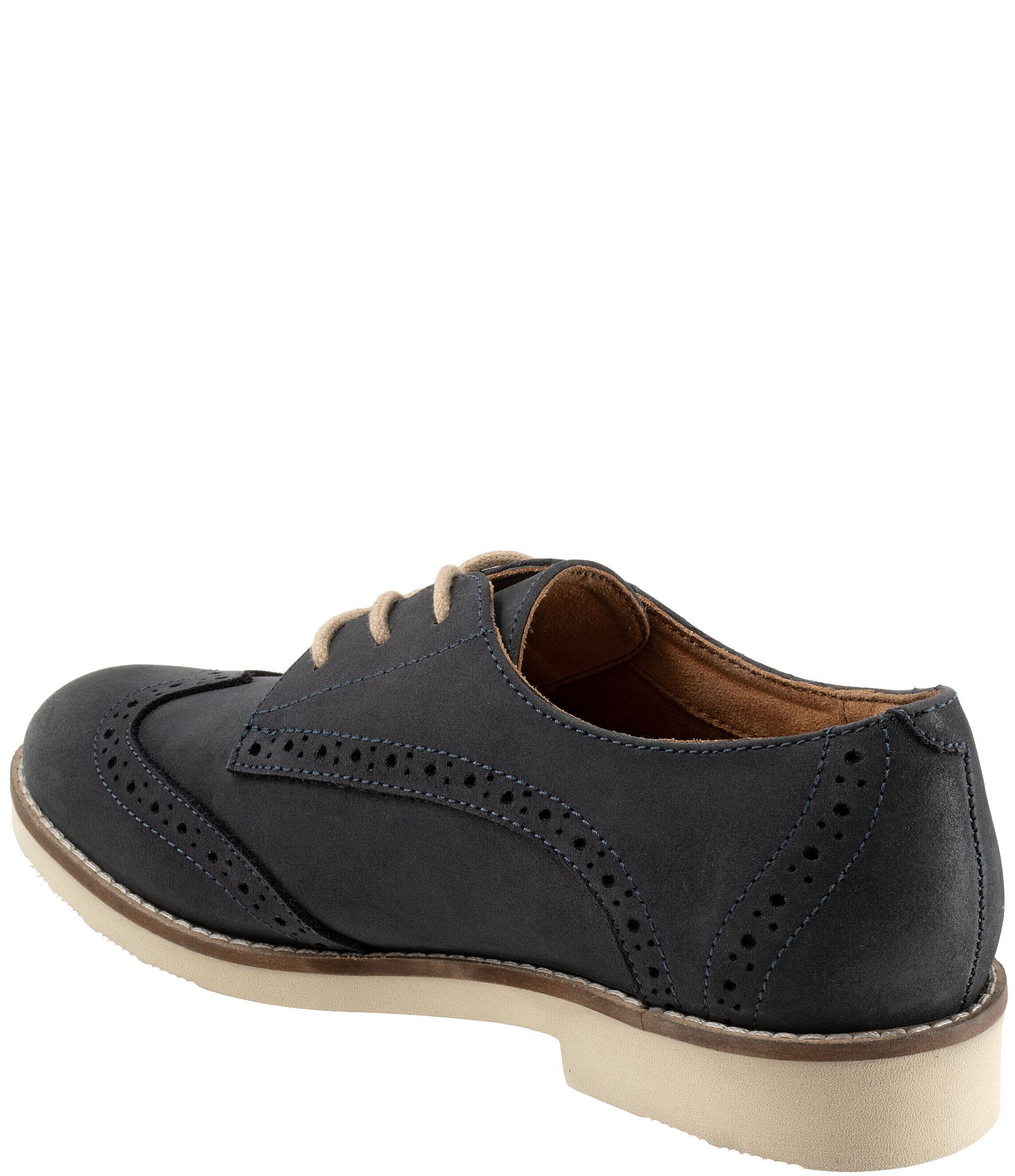 SoftWalk Willet Nubuck Suede Lace Up Oxfords