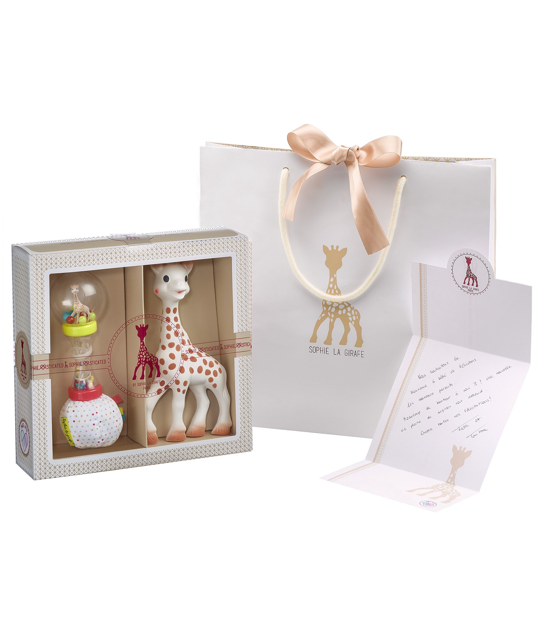 Sophie La Girafe Teether & Rattle Classical Gift Set