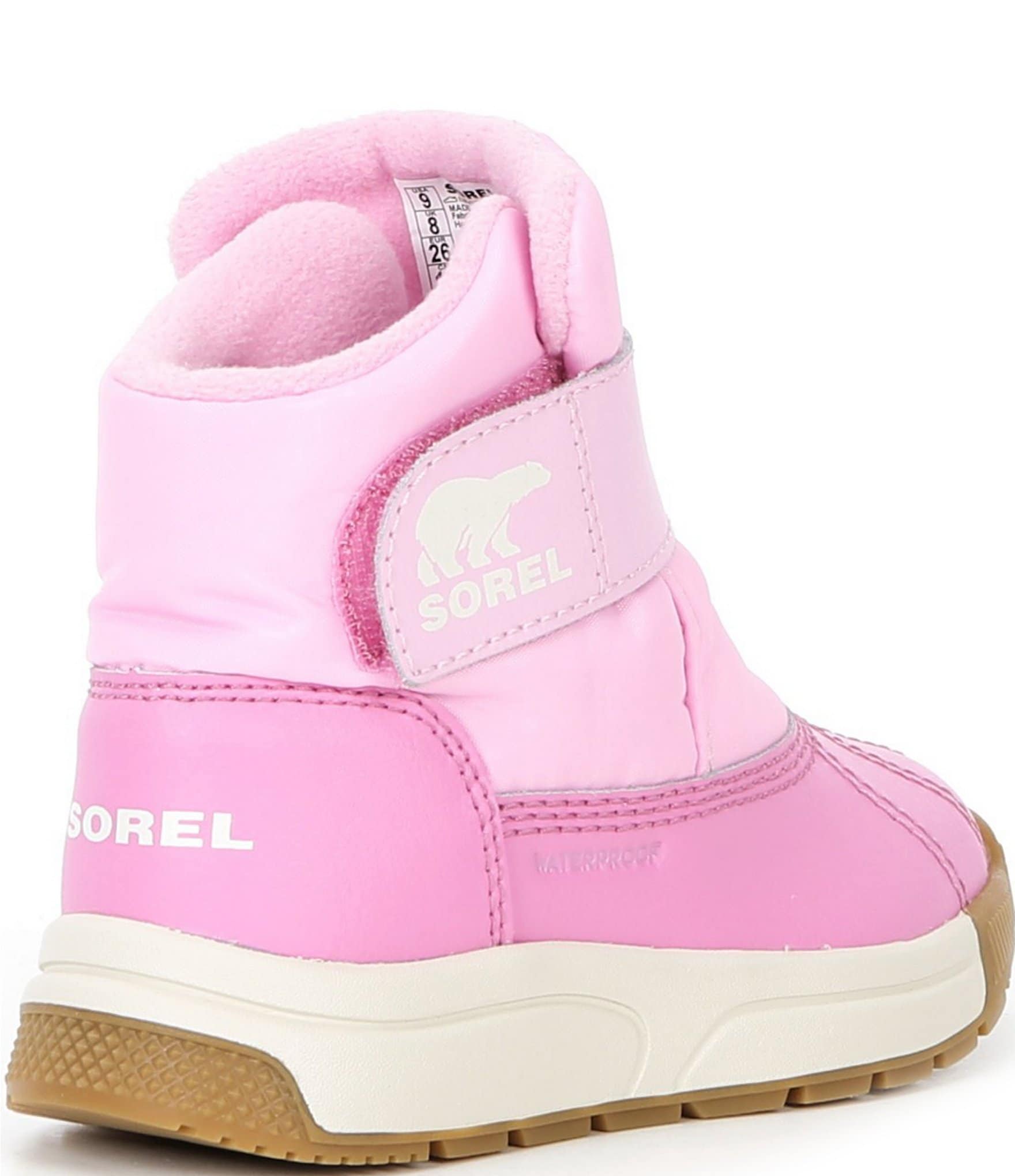 Sorel Girls' Whitney III Strap Waterproof Hook-and-Loop Boots (Toddler)