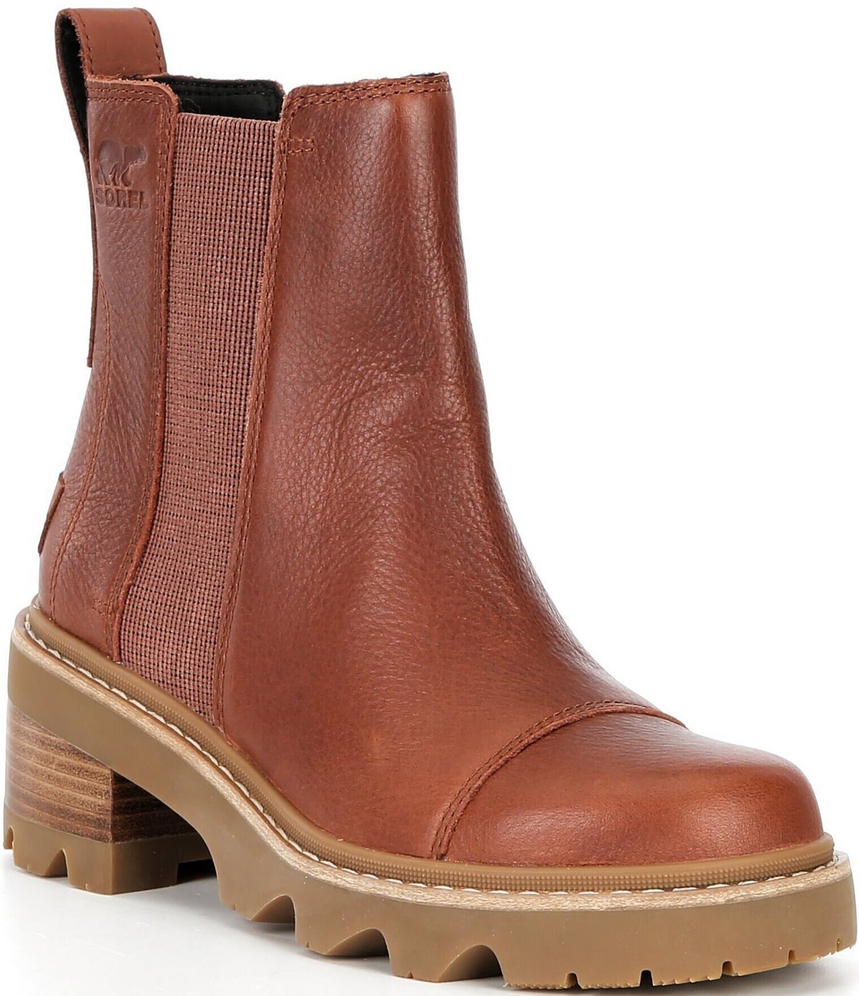 Sorel Joan Now Chelsea Waterproof Leather Booties