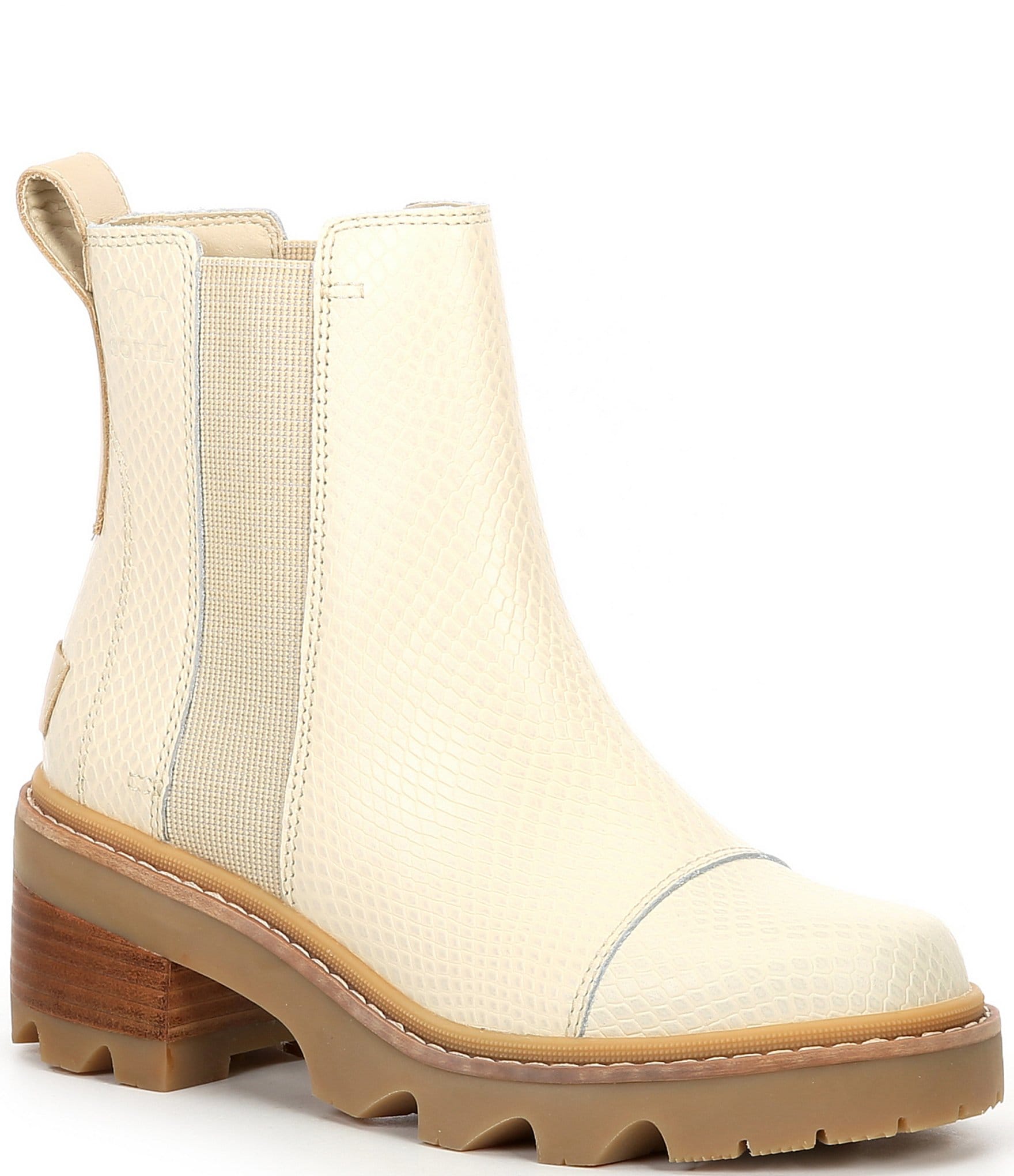 Joan waterproof wedge store felt chelsea boot