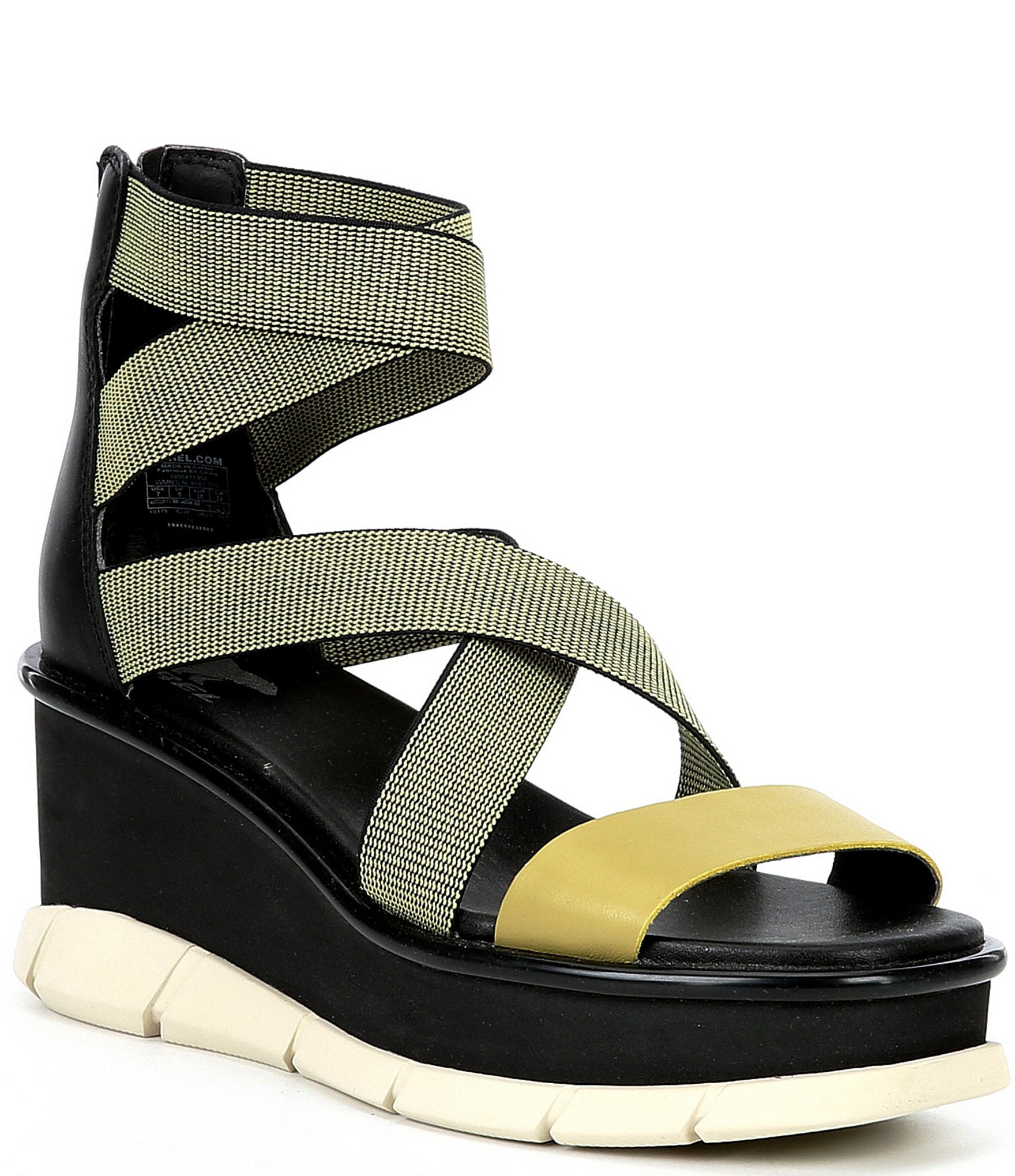 Sorel Joanie III Sport Platform Wedge Sandals | Dillard's