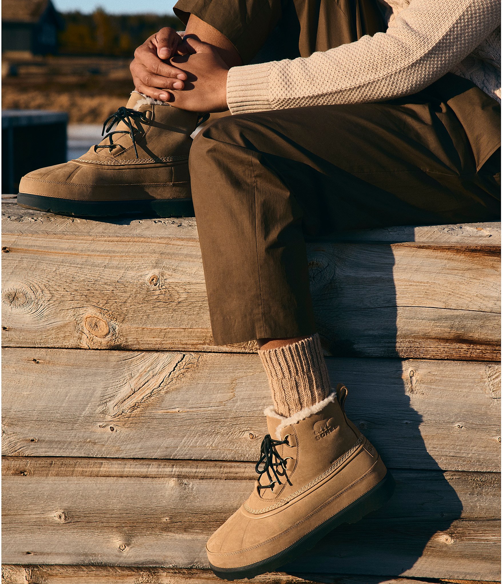 Sorel Men's Ambler Fireside Waterproof Chukka Boots