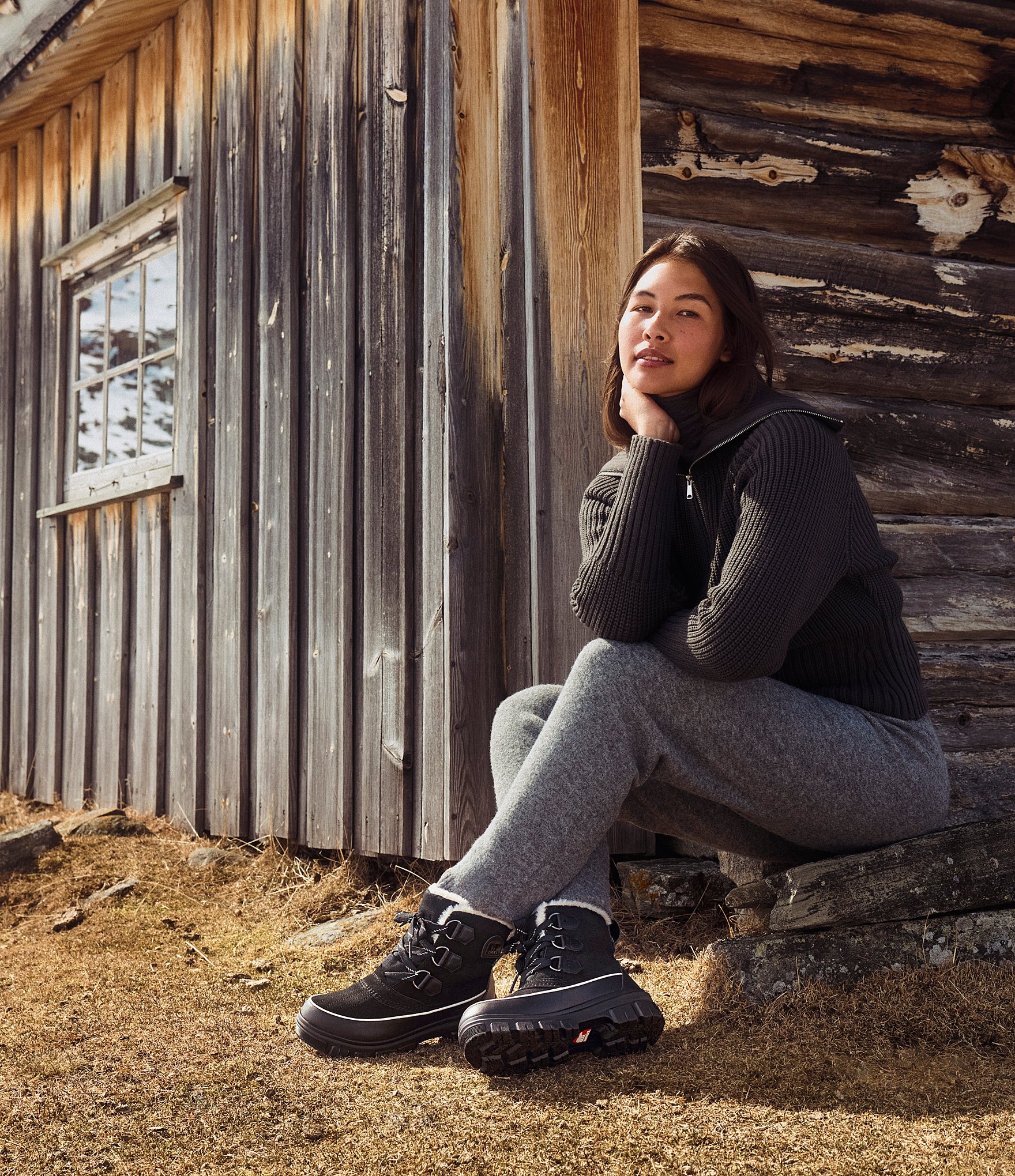 Sorel Tivoli V Waterproof Suede Cold Weather Booties