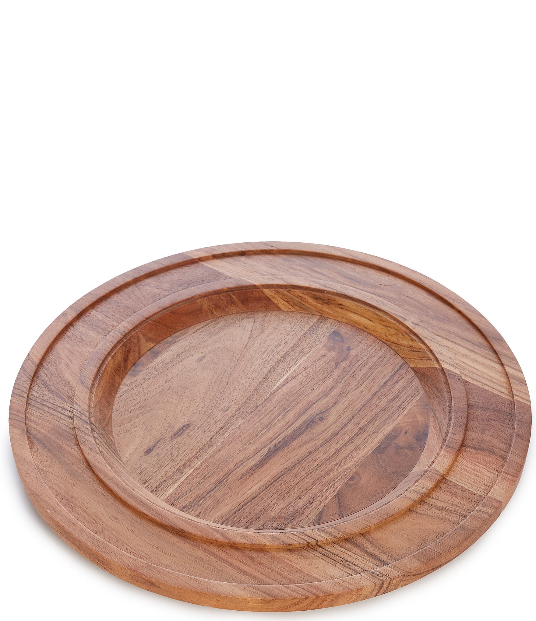 Southern Living Acacia Wood Round Charger | Dillard's
