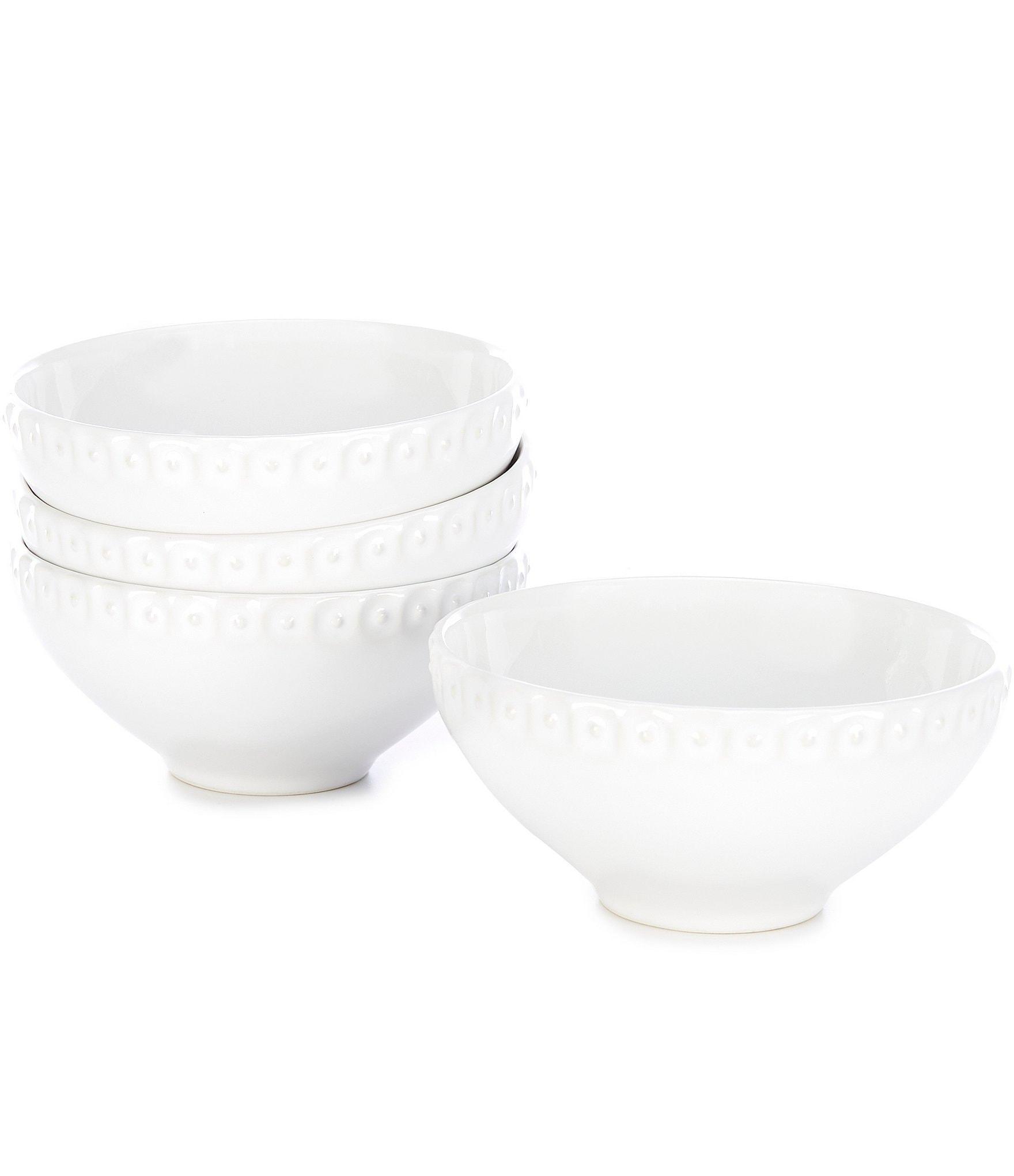 Southern Living Alexa Collection Small Glazed Cereal Bowls, Set of 4